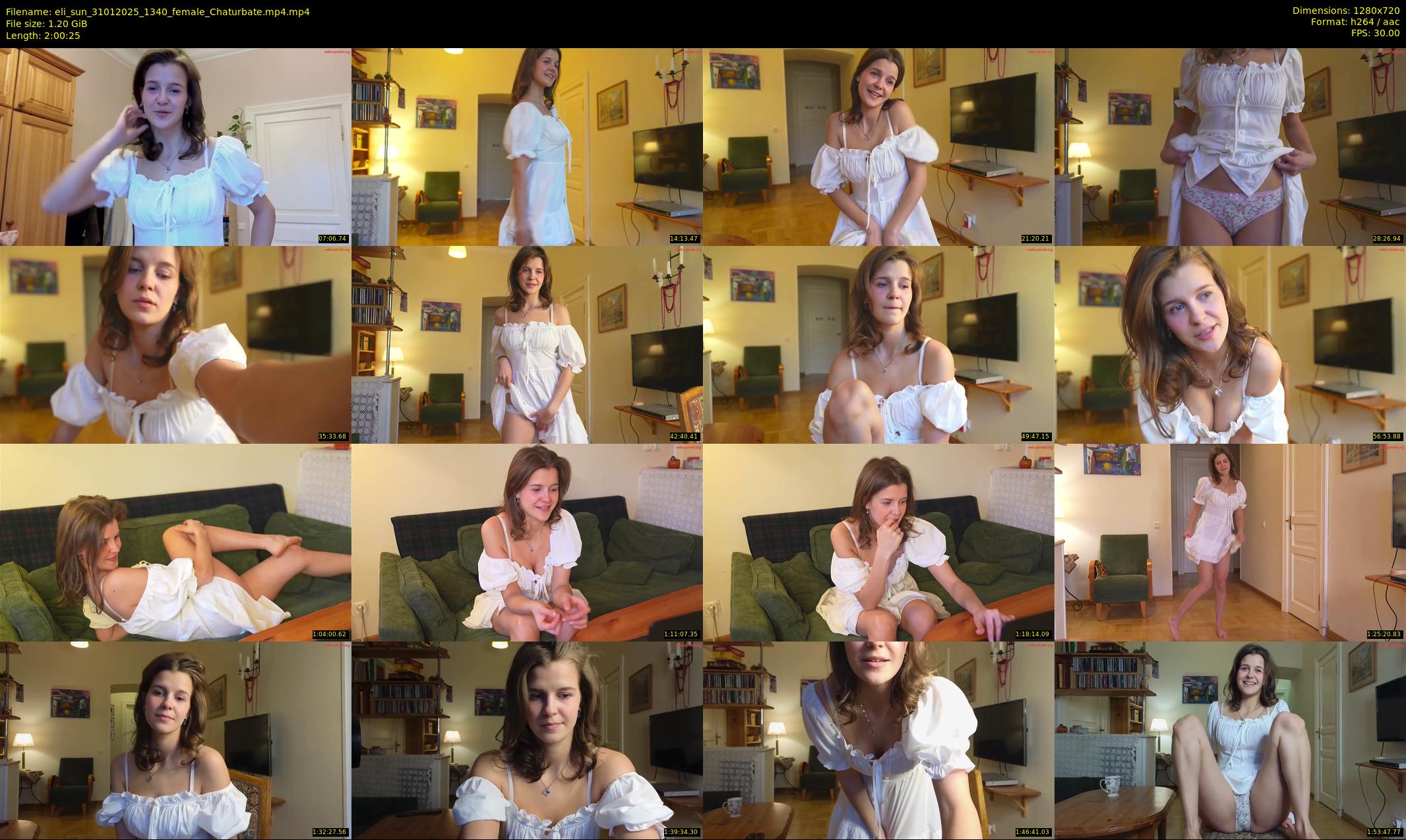 eli_sun — 121 minute Chaturbate female cam show recording, 720p, Jan 31, 2025
