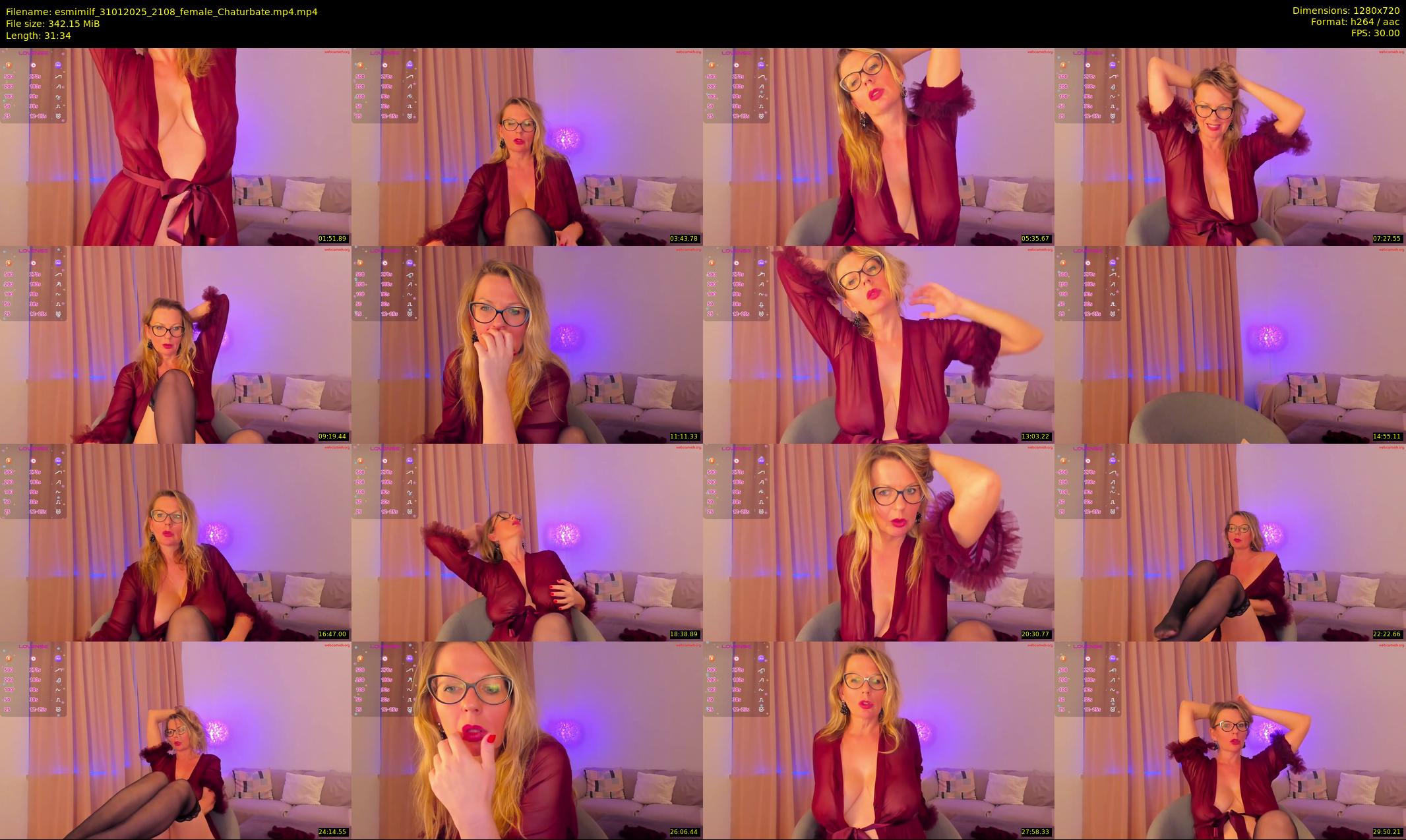 esmimilf — 32 minute Chaturbate female cam show recording, 720p, Jan 31, 2025