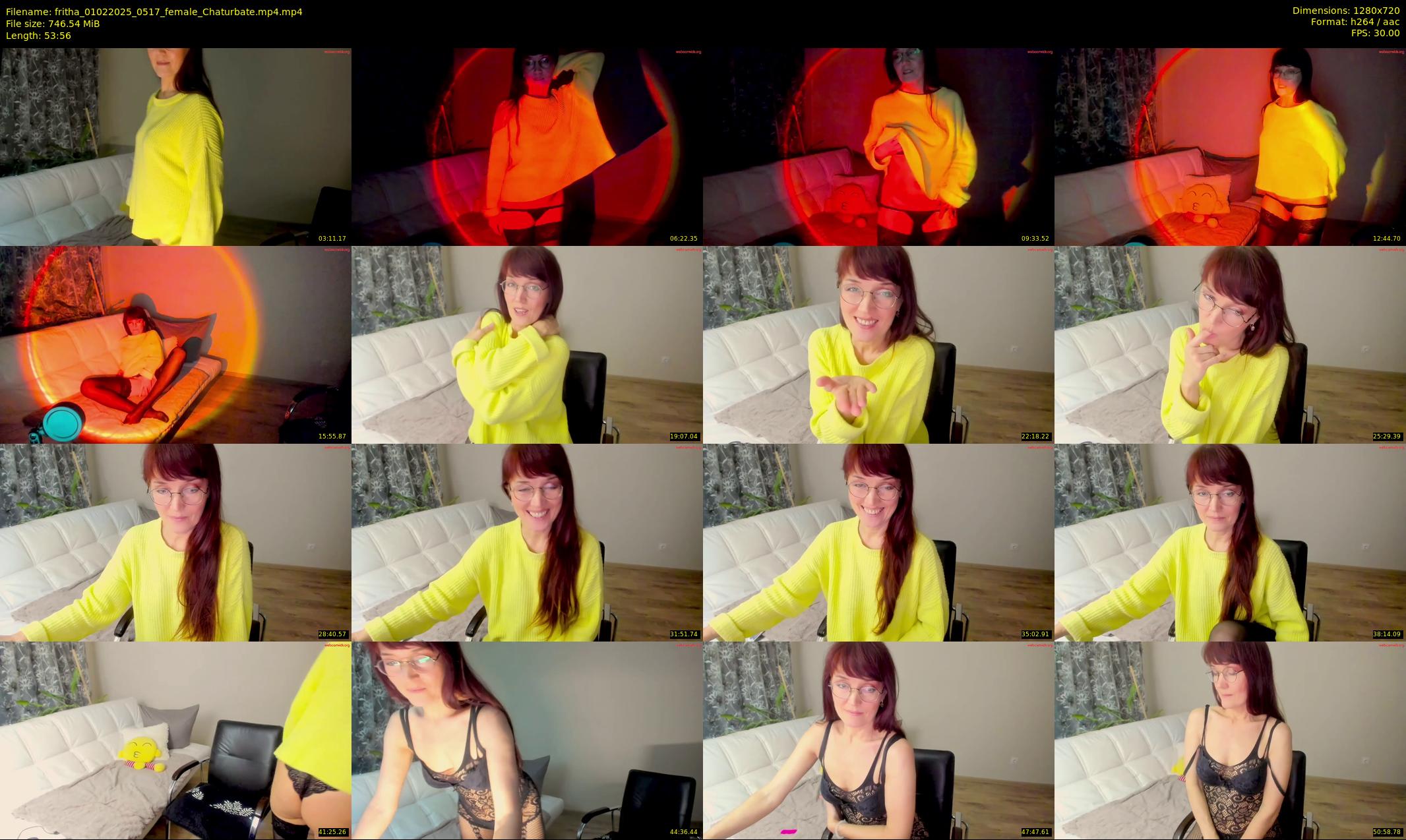 fritha — 54 minute Chaturbate female cam show recording, 720p, Feb 1, 2025