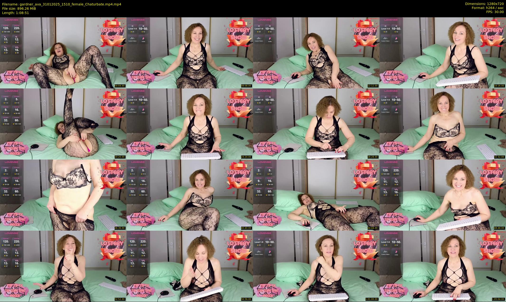 gardner_ava — 69 minute Chaturbate female cam show recording, 720p, Jan 31, 2025