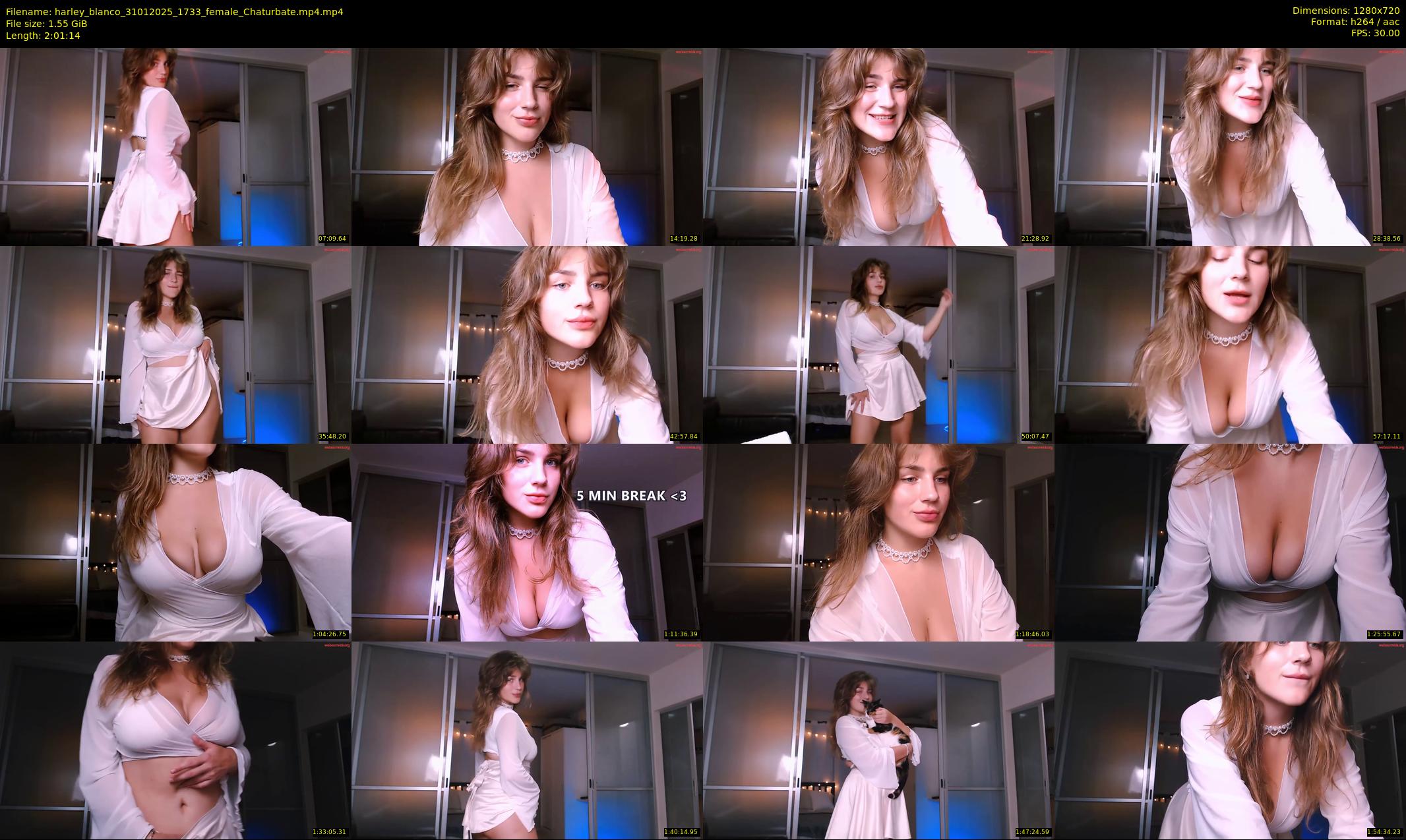 harley_blanco — 122 minute Chaturbate female cam show recording, 720p, Jan 31, 2025