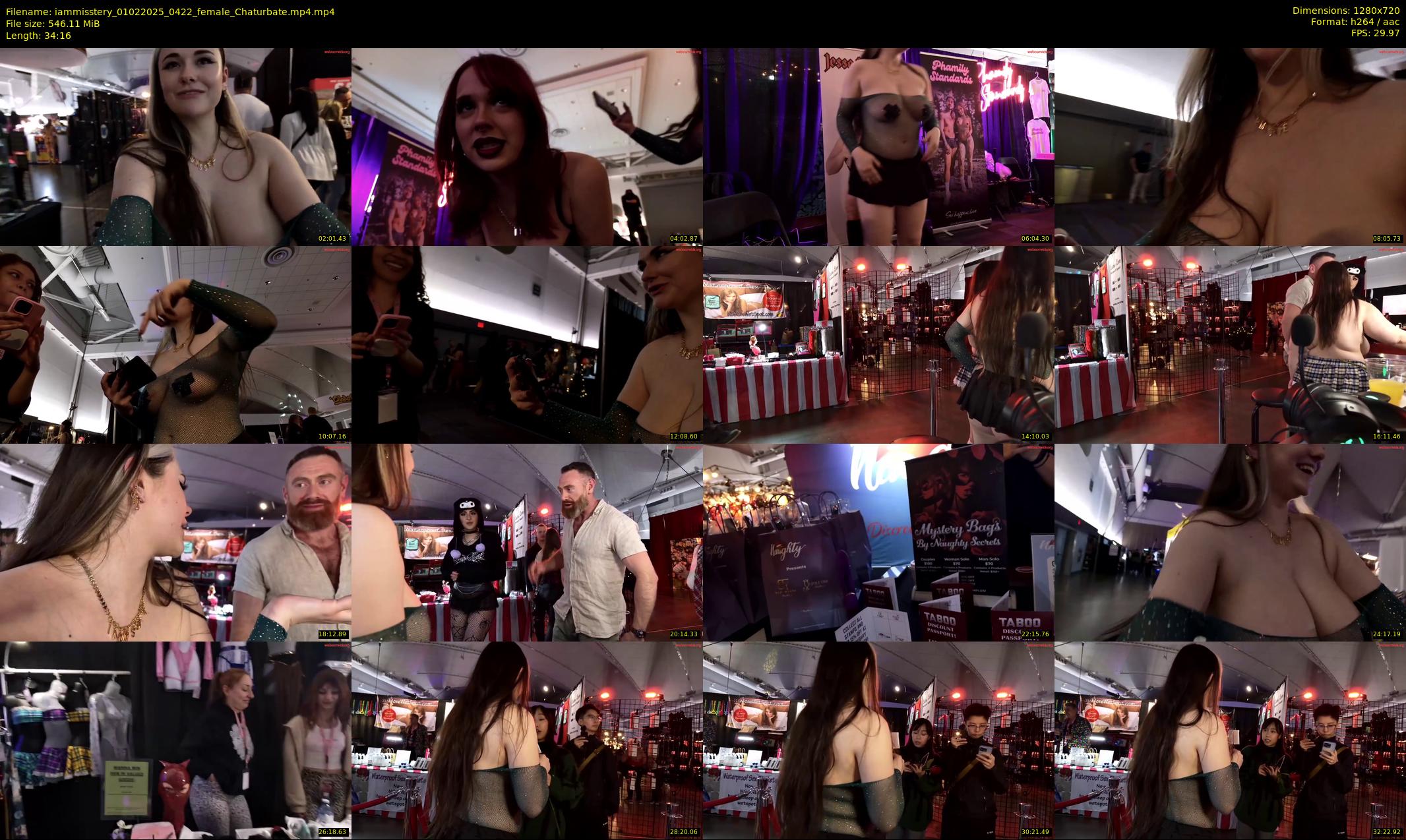 iammisstery — 35 minute Chaturbate female cam show recording, 720p, Feb 1, 2025