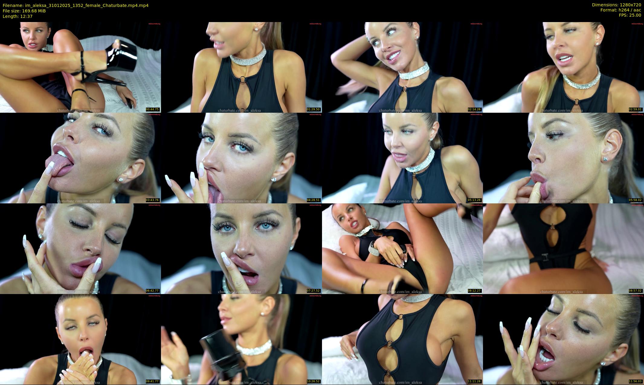 im_aleksa — 13 minute Chaturbate female cam show recording, 720p, Jan 31, 2025