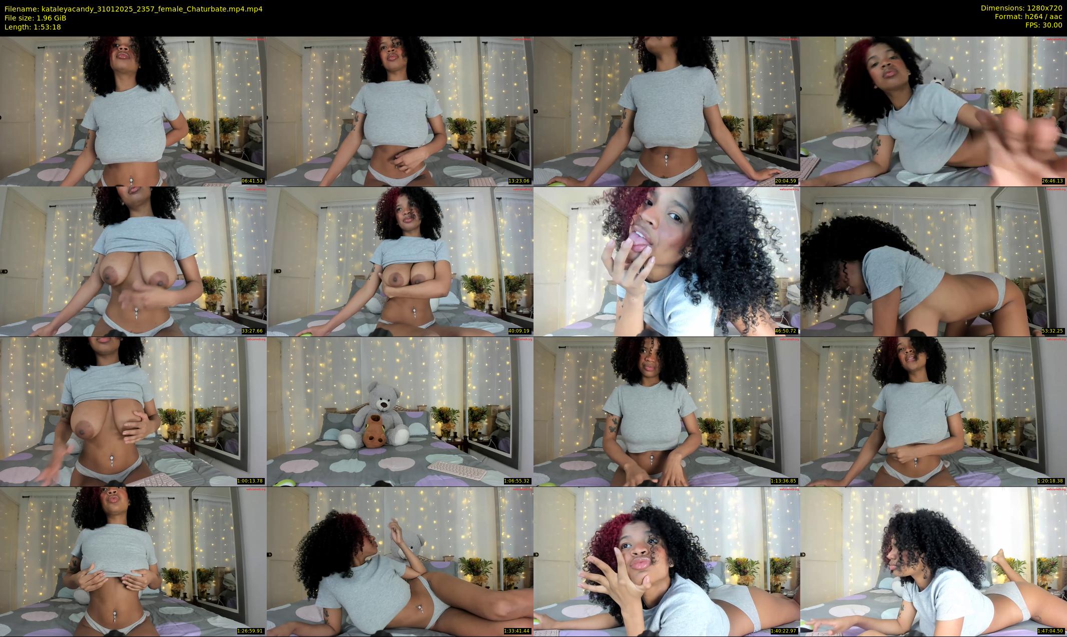 kataleyacandy — 114 minute Chaturbate female cam show recording, 720p, Jan 31, 2025