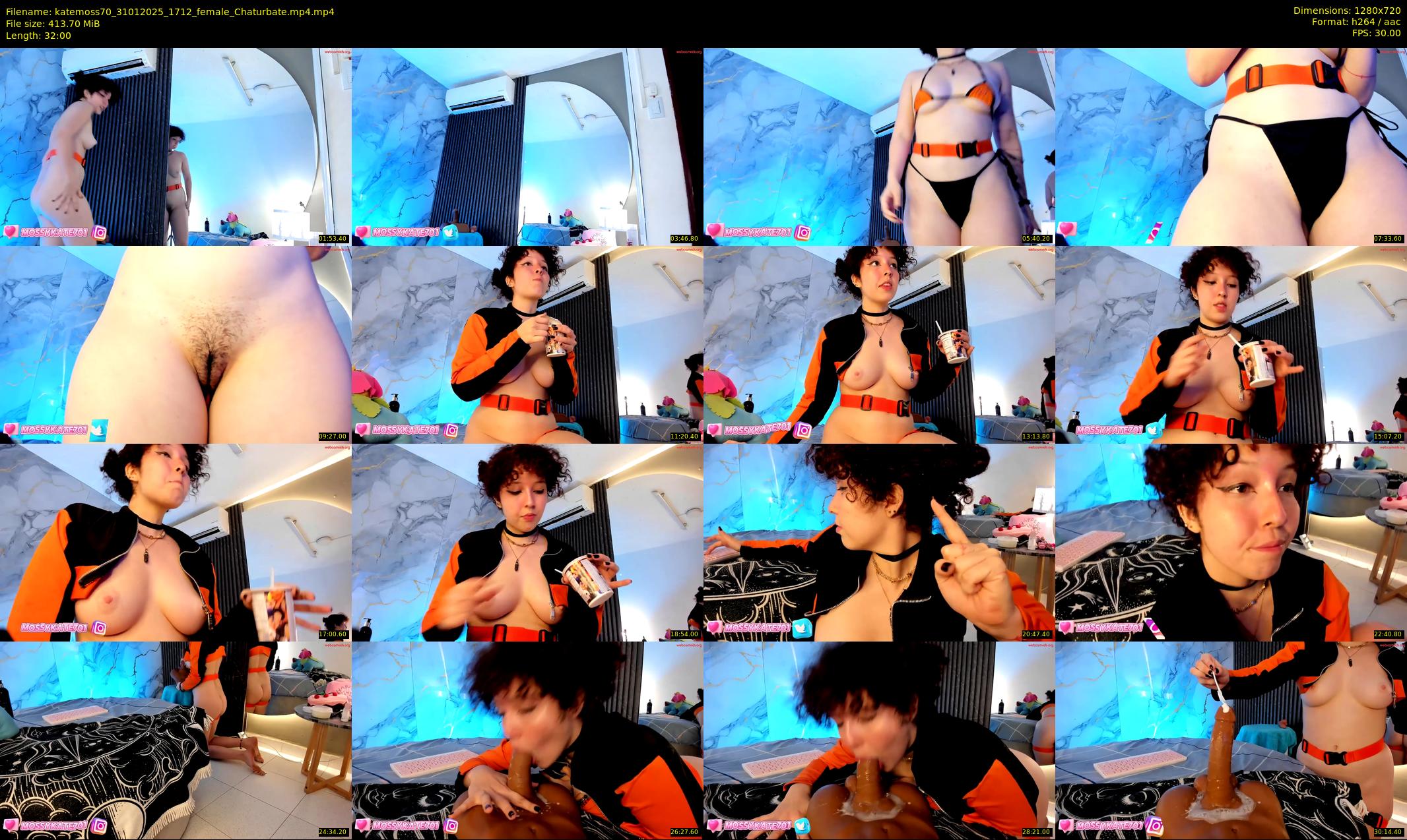 katemoss70 — 32 minute Chaturbate female cam show recording, 720p, Jan 31, 2025