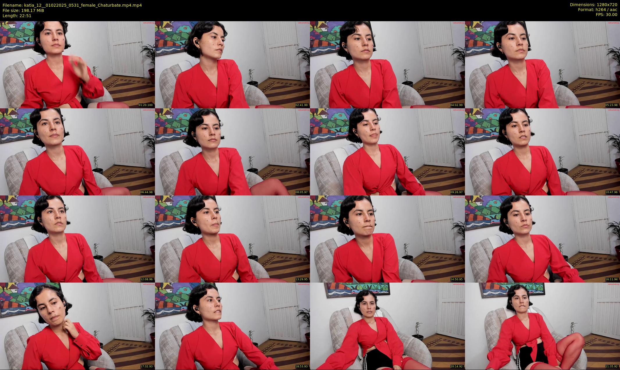 katia_12_ — 23 minute Chaturbate female cam show recording, 720p, Feb 1, 2025