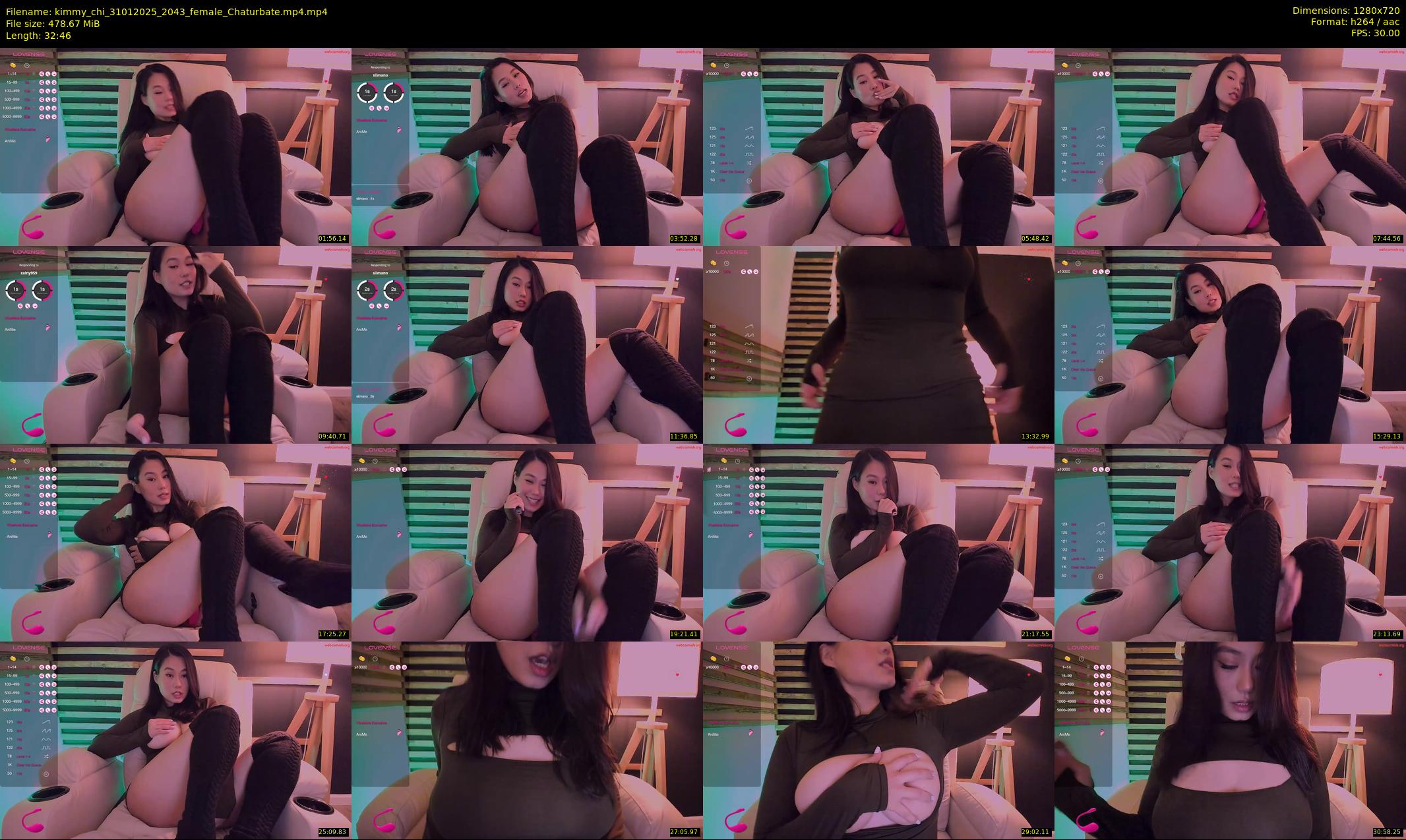 kimmy_chi — 33 minute Chaturbate female cam show recording, 720p, Jan 31, 2025