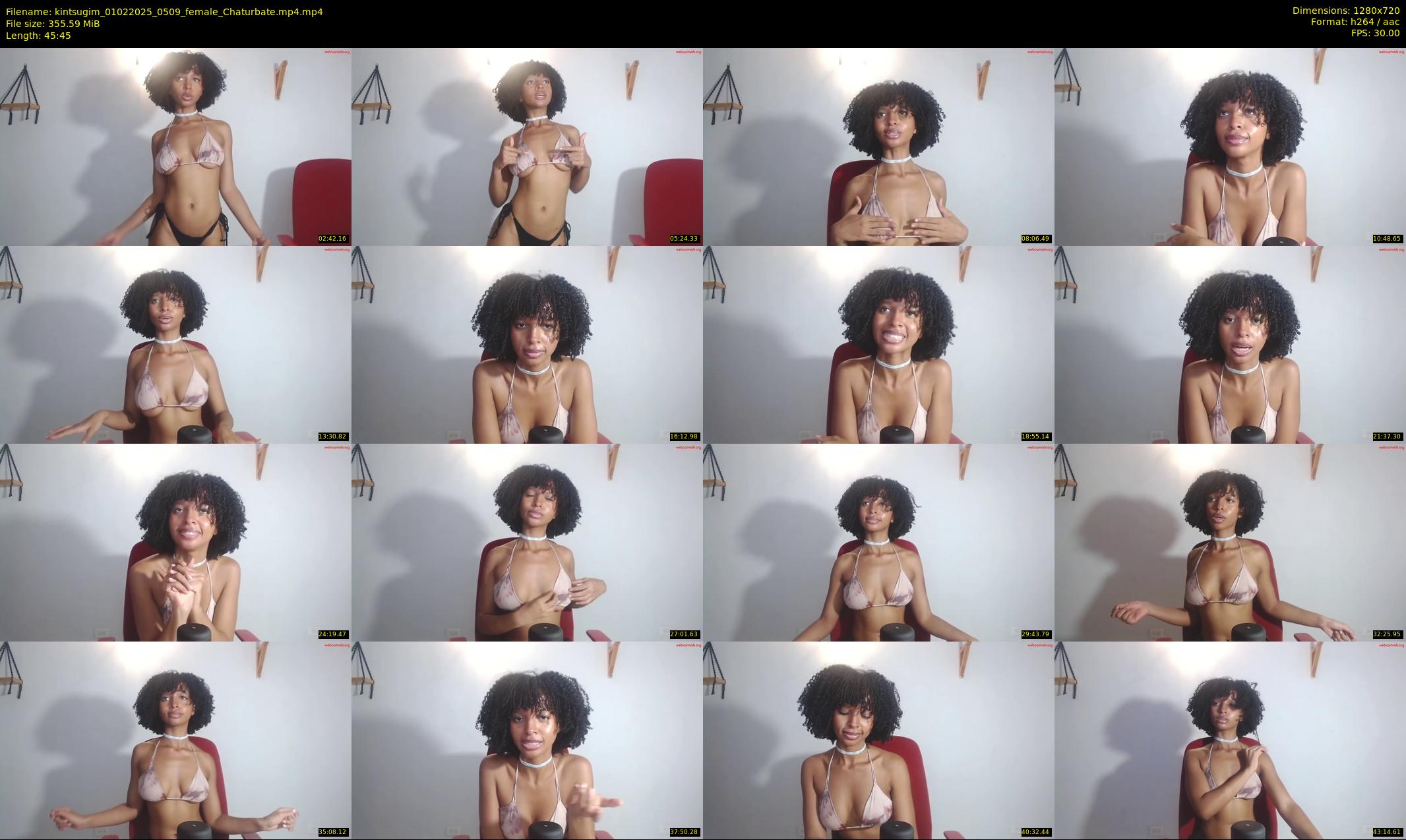 kintsugim — 46 minute Chaturbate female cam show recording, 720p, Feb 1, 2025