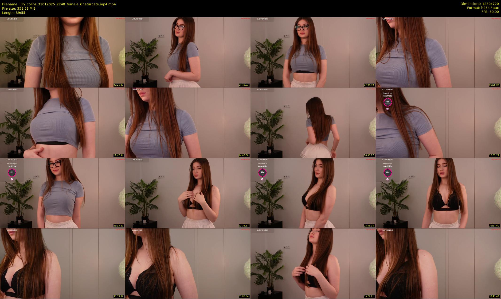 lilly_colins — 40 minute Chaturbate female cam show recording, 720p, Jan 31, 2025