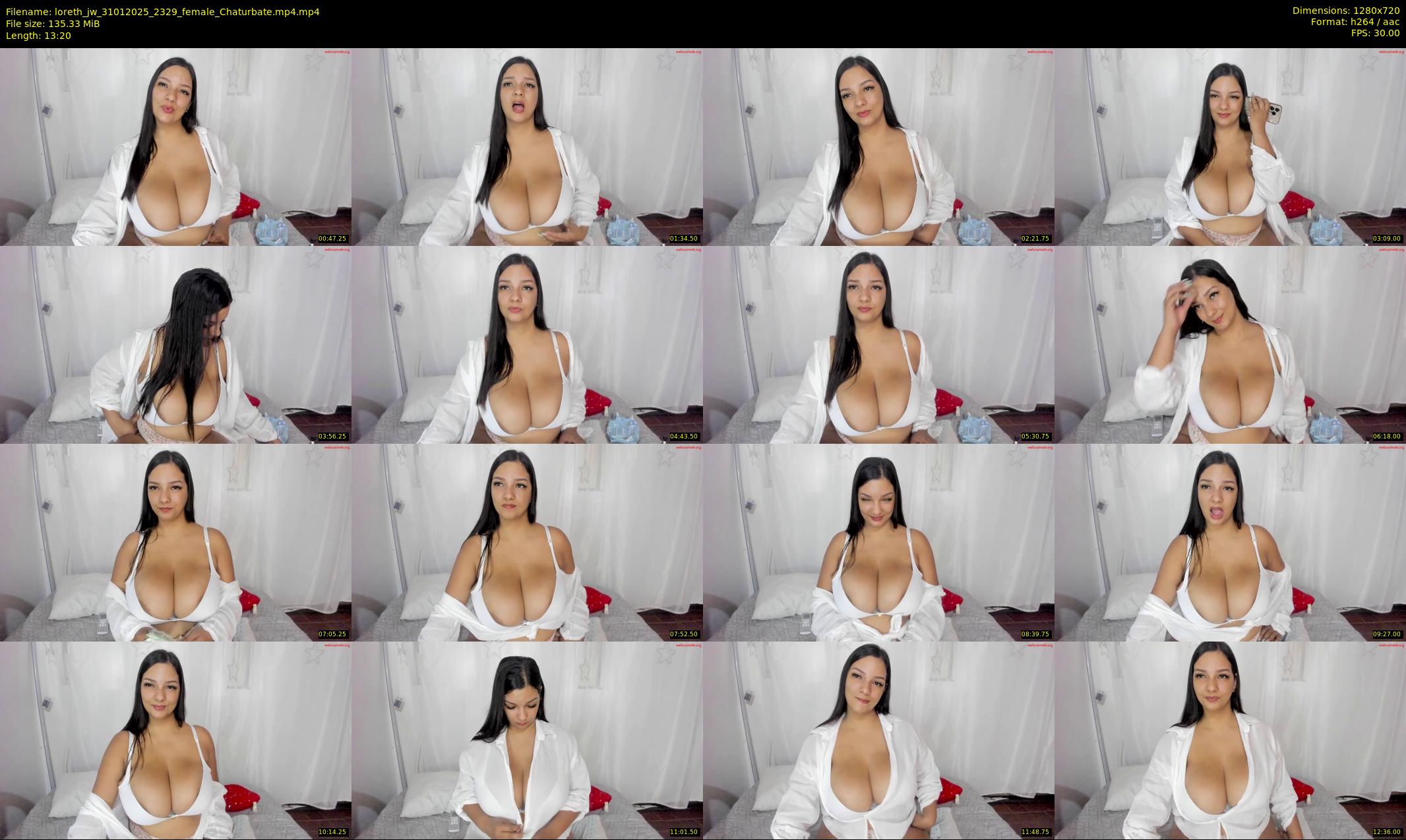 loreth_jw — 14 minute Chaturbate female cam show recording, 720p, Jan 31, 2025
