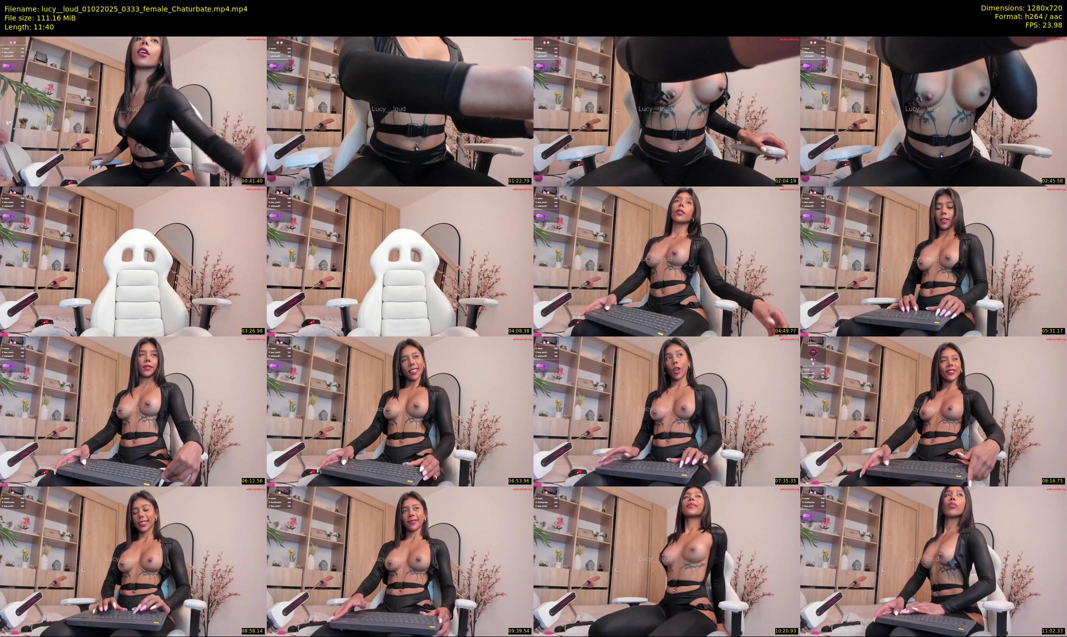lucy__loud — 12 minute Chaturbate female cam show recording, 720p, Feb 1, 2025