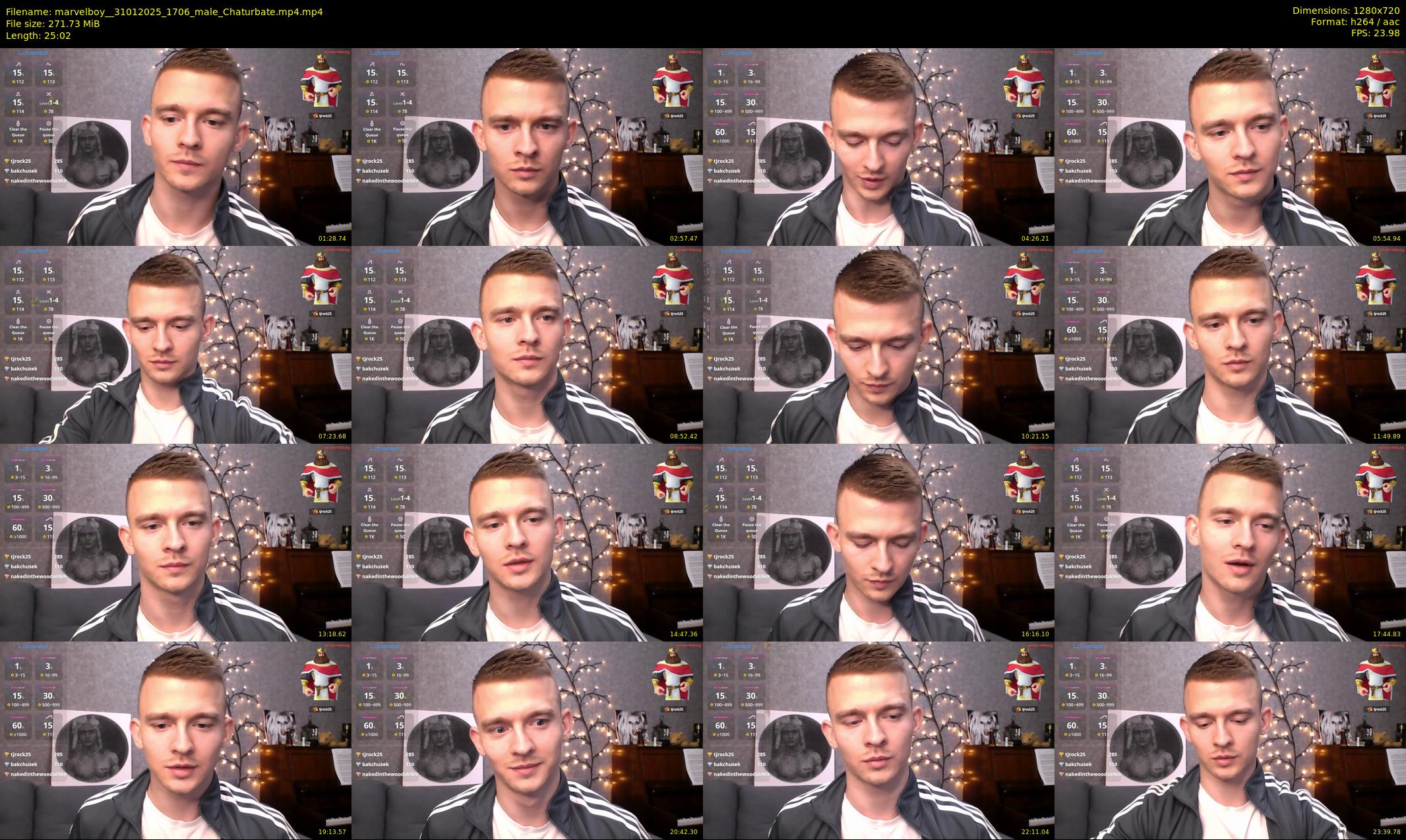 marvelboy_ — 26 minute Chaturbate male cam show recording, 720p, Jan 31, 2025