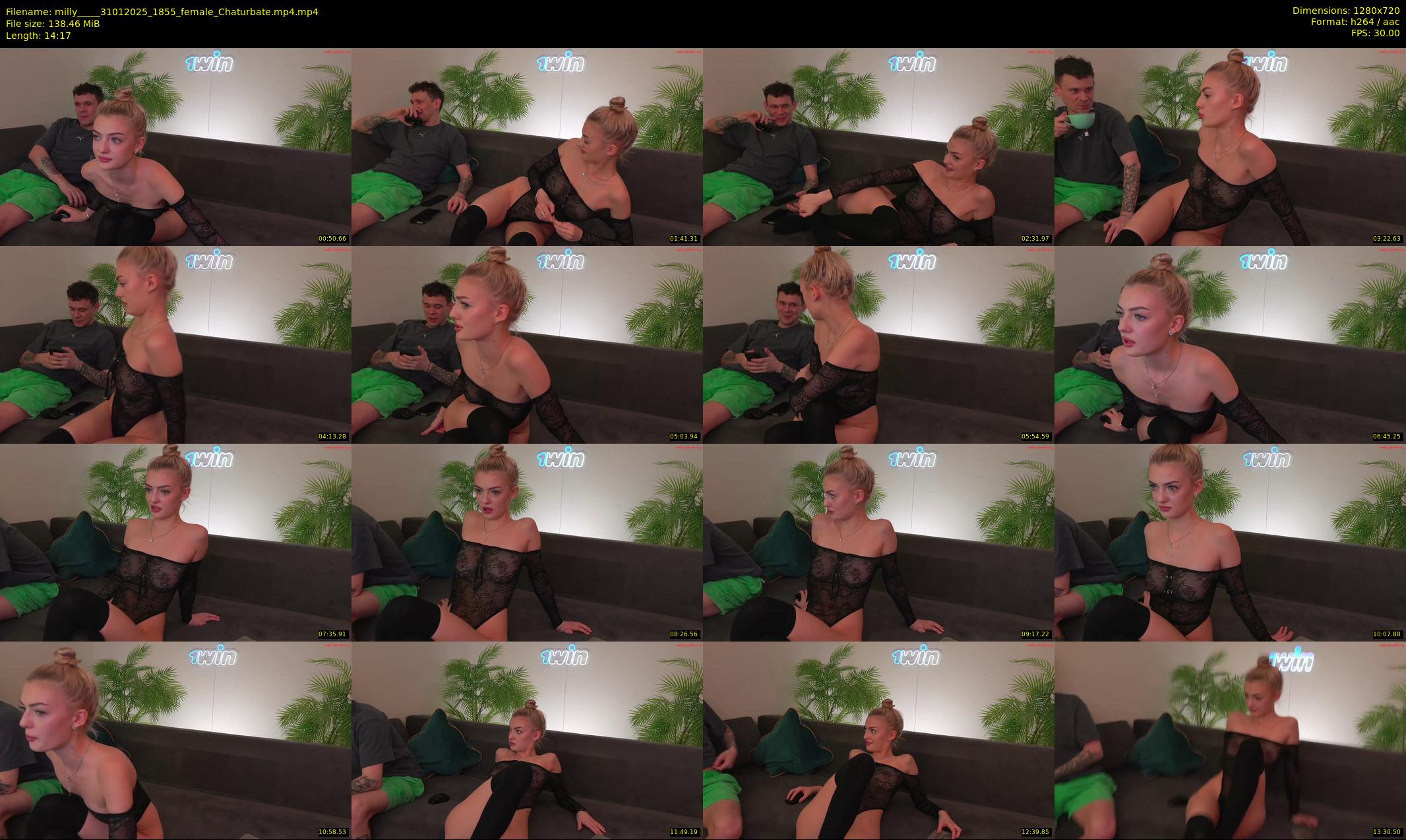 milly____ — 15 minute Chaturbate couple cam show recording, 720p, Jan 31, 2025