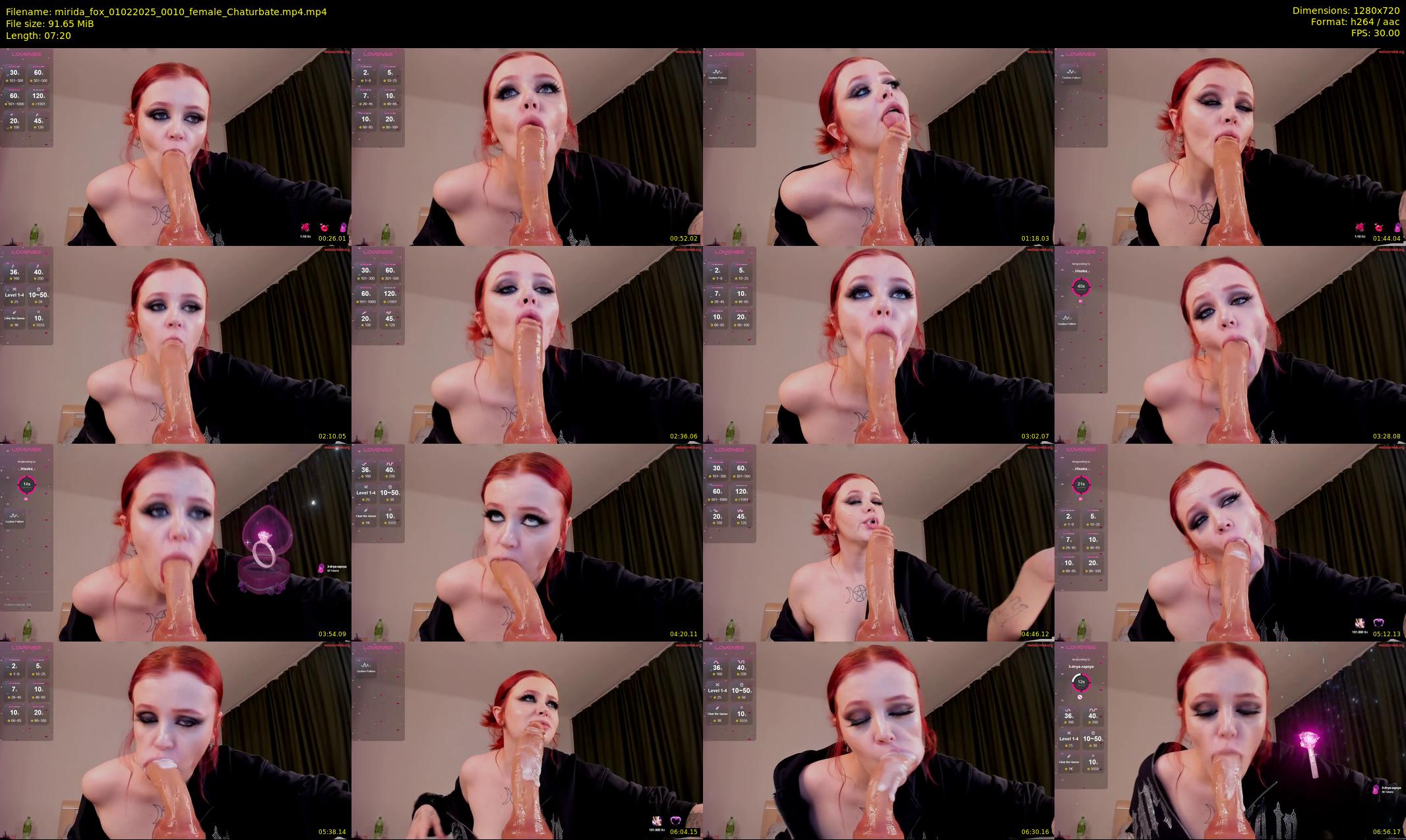 mirida_fox — 8 minute Chaturbate female cam show recording, 720p, Feb 1, 2025