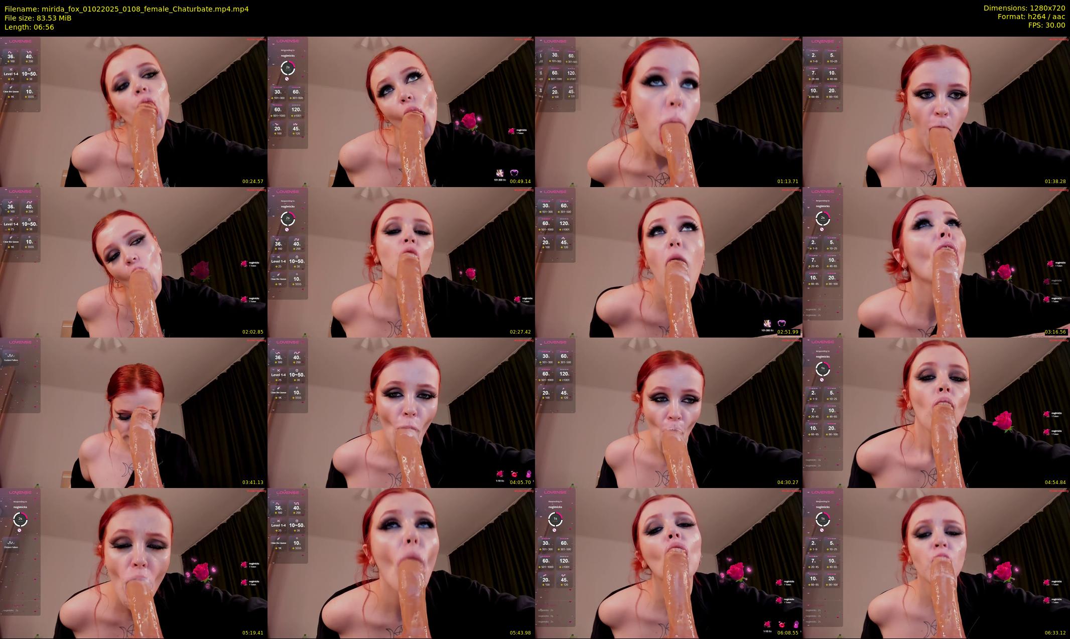 mirida_fox — 7 minute Chaturbate female cam show recording, 720p, Feb 1, 2025