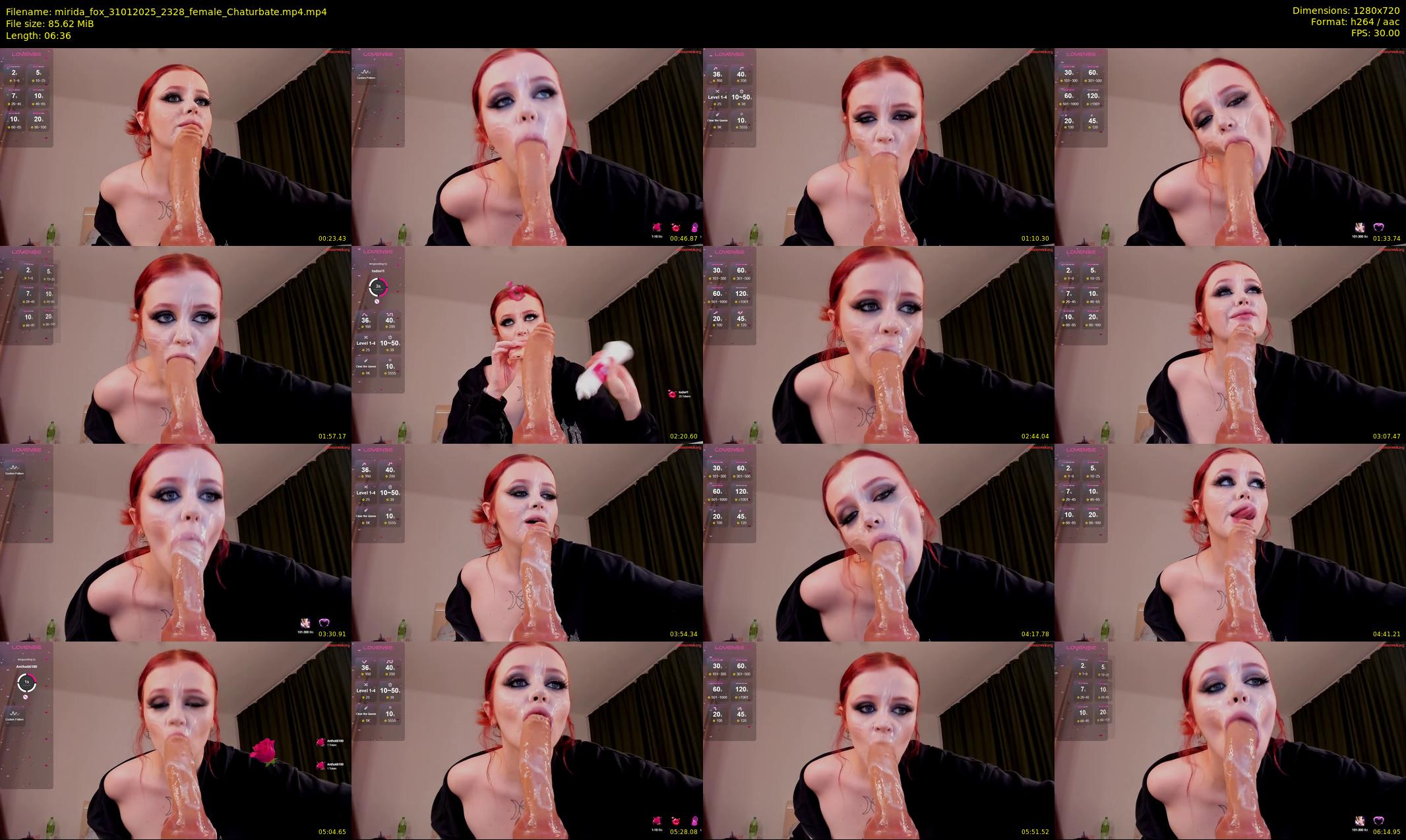 mirida_fox — 7 minute Chaturbate female cam show recording, 720p, Jan 31, 2025
