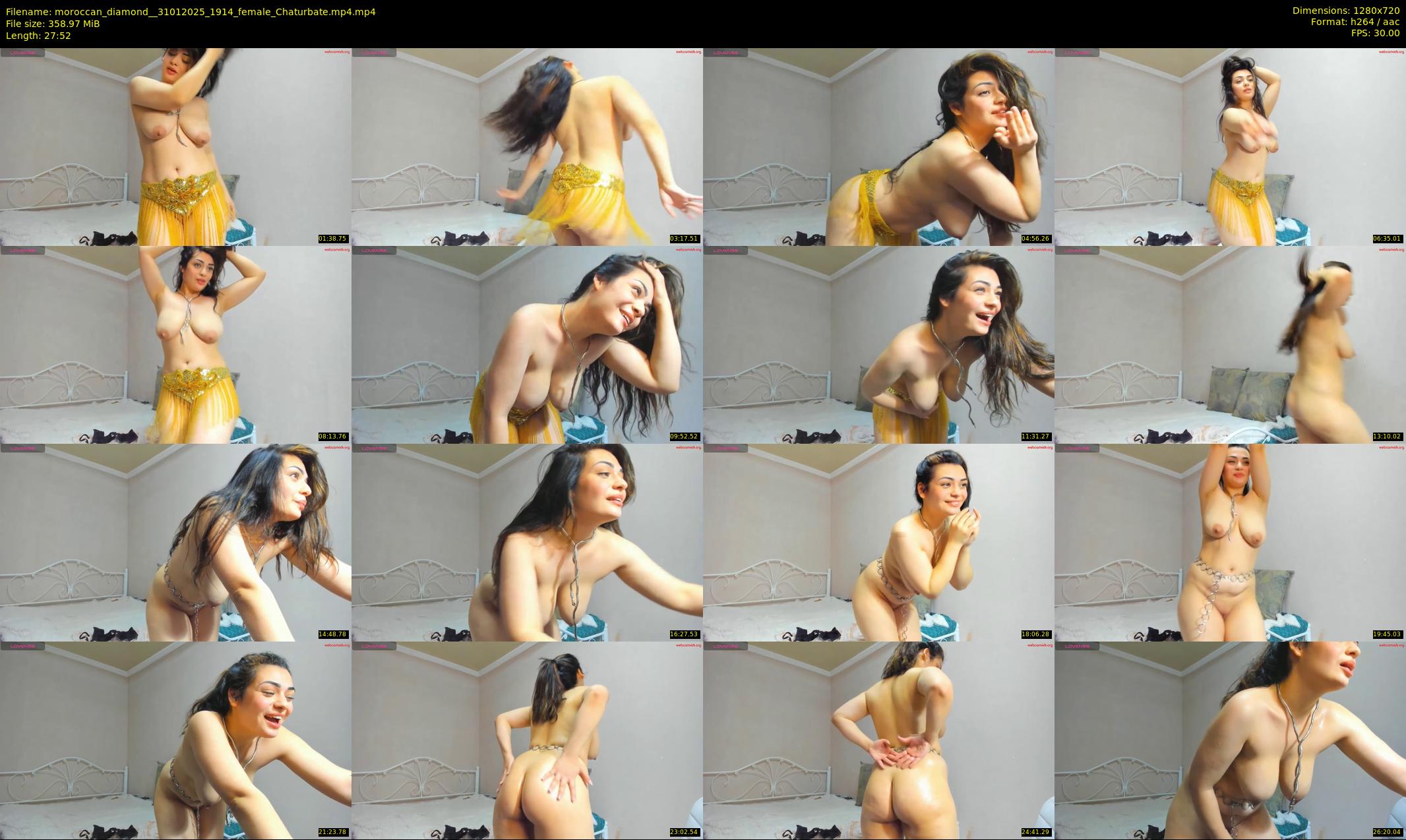 moroccan_diamond_ — 28 minute Chaturbate female cam show recording, 720p, Jan 31, 2025