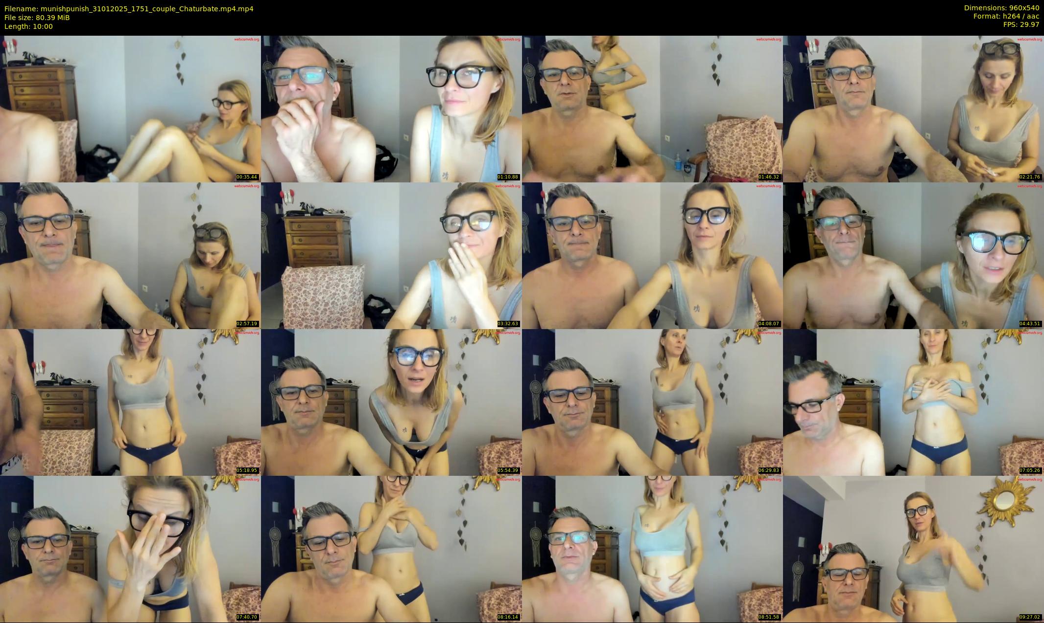 munishpunish — 10 minute Chaturbate couple cam show recording, 480p, Jan 31, 2025