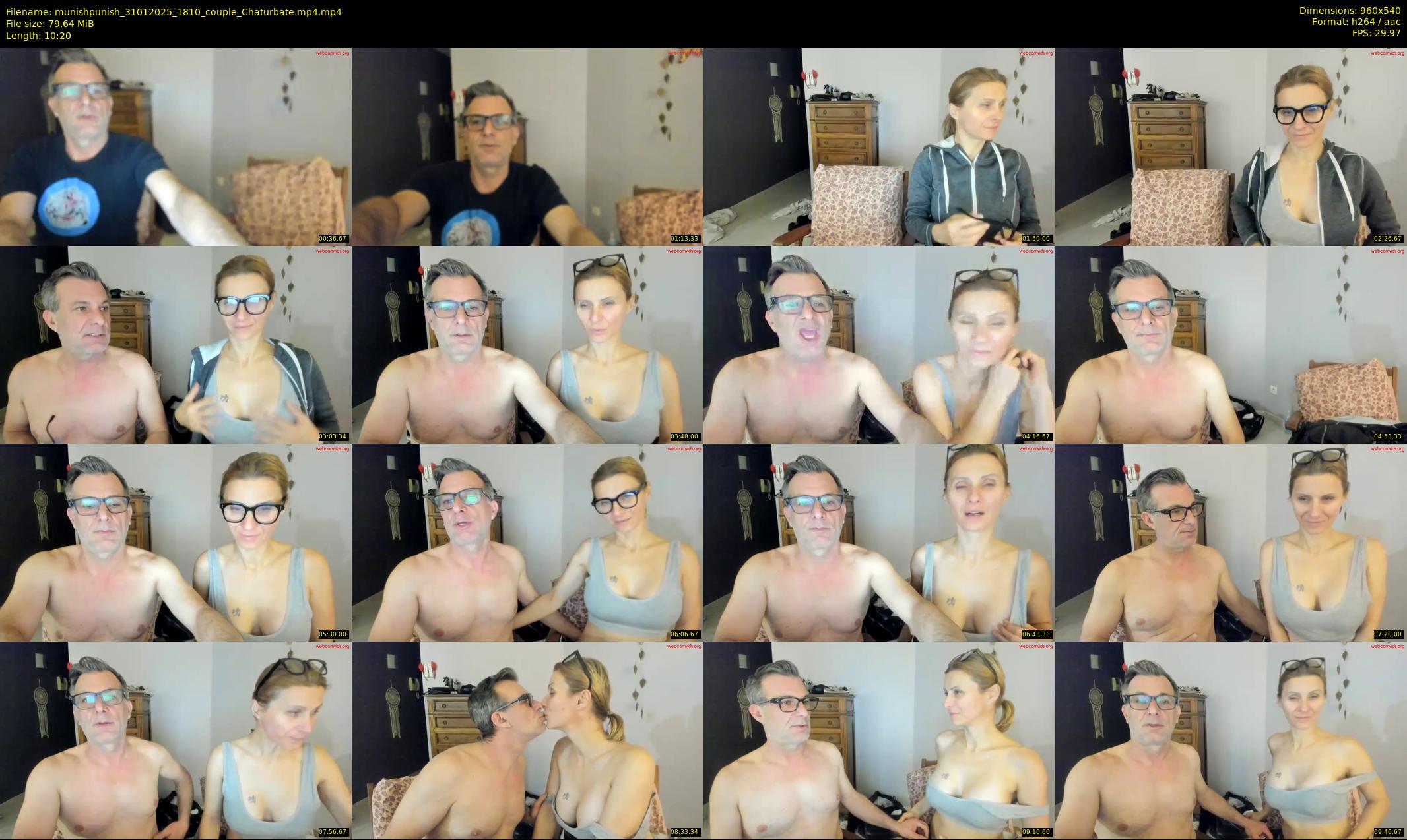 munishpunish — 11 minute Chaturbate couple cam show recording, 480p, Jan 31, 2025