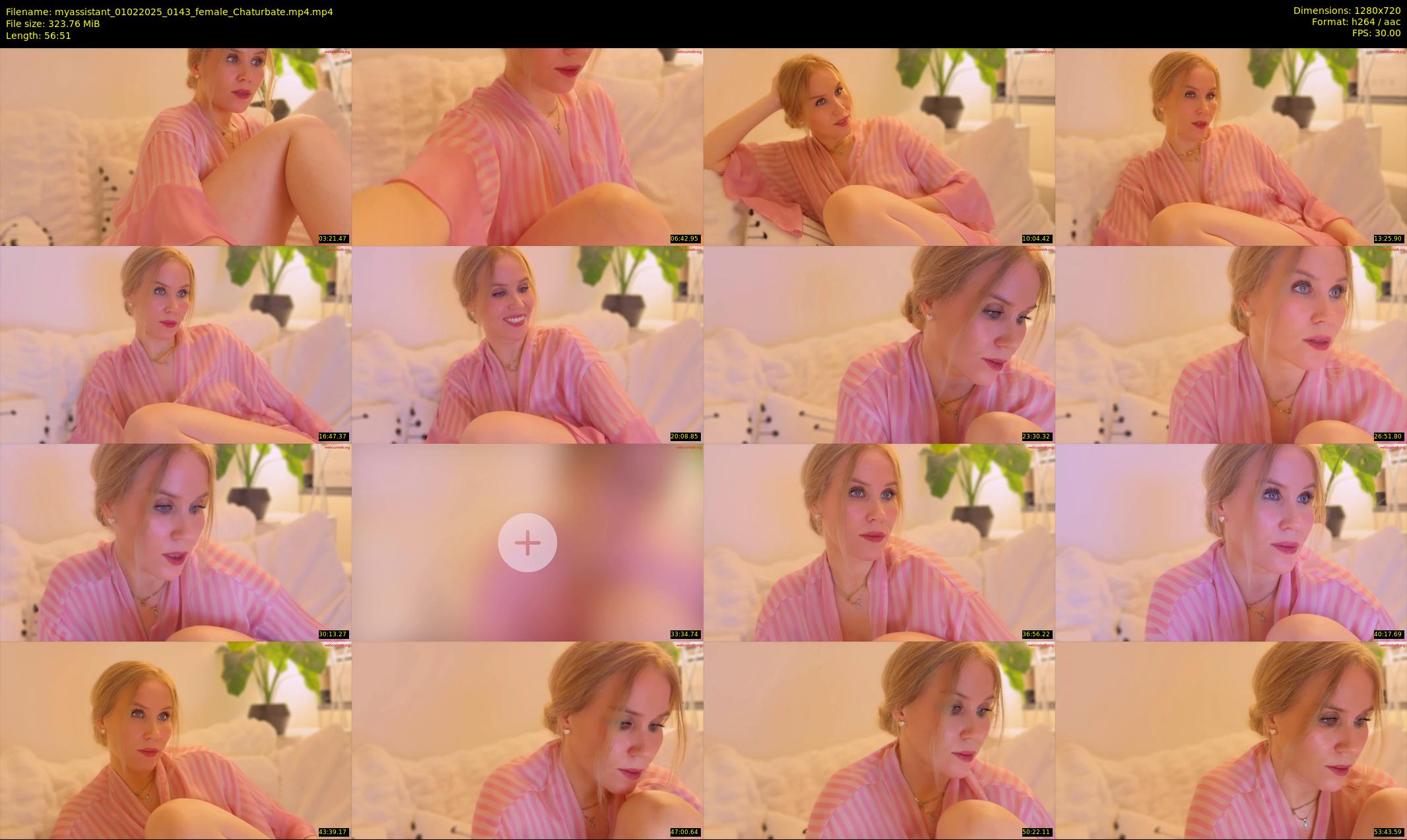 myassistant — 57 minute Chaturbate female cam show recording, 720p, Feb 1, 2025
