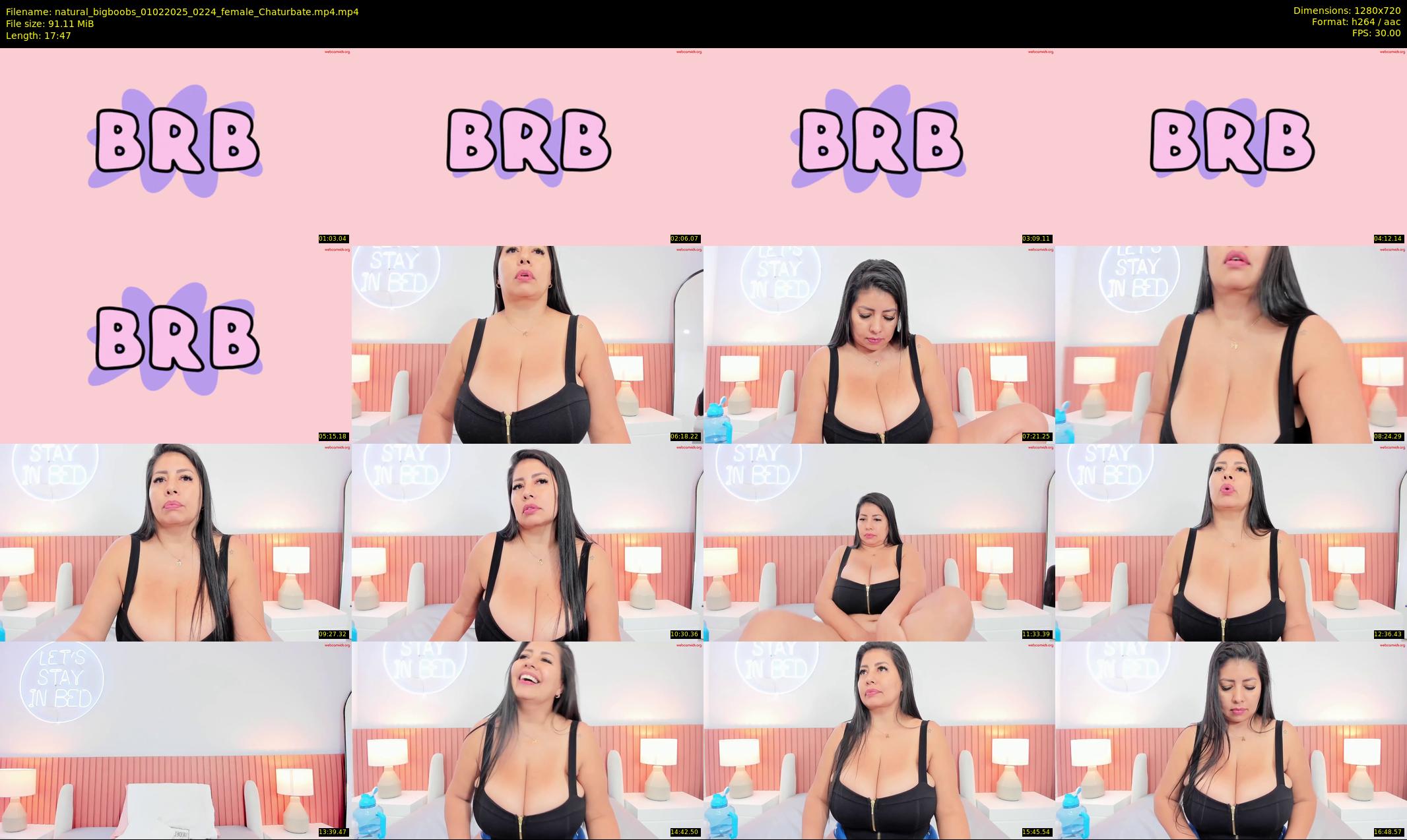 natural_bigboobs — 18 minute Chaturbate female cam show recording, 720p, Feb 1, 2025