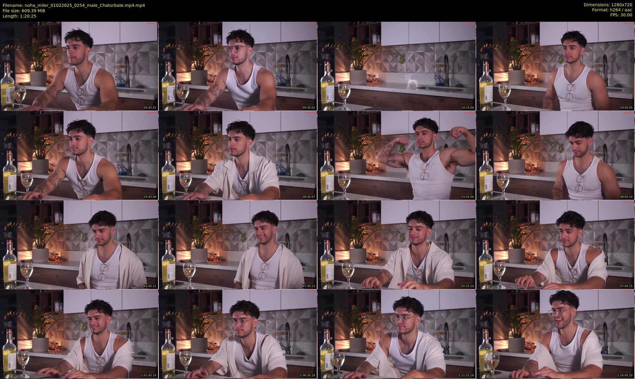 noha_miler — 81 minute Chaturbate male cam show recording, 720p, Feb 1, 2025