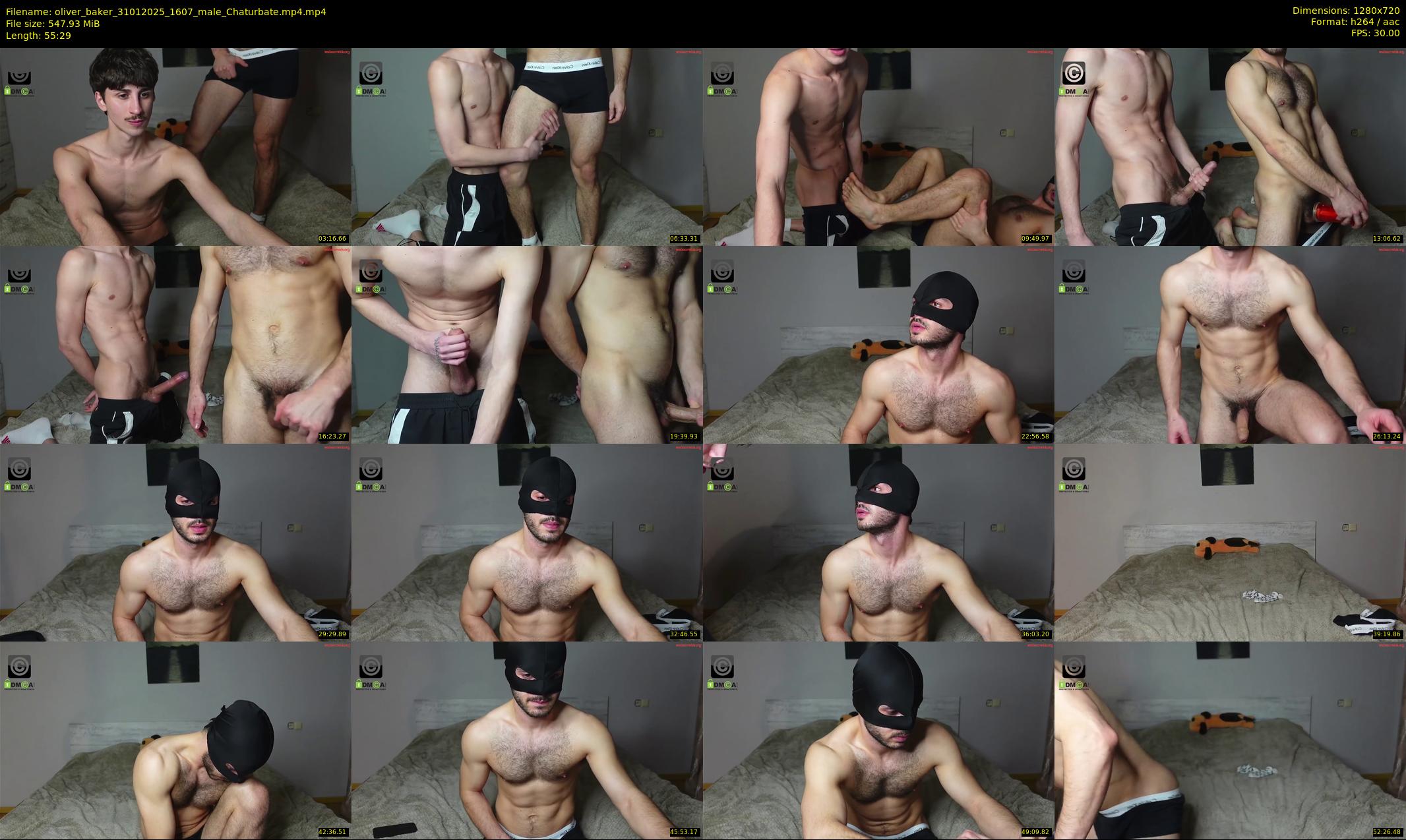 oliver_baker — 56 minute Chaturbate male cam show recording, 720p, Jan 31, 2025