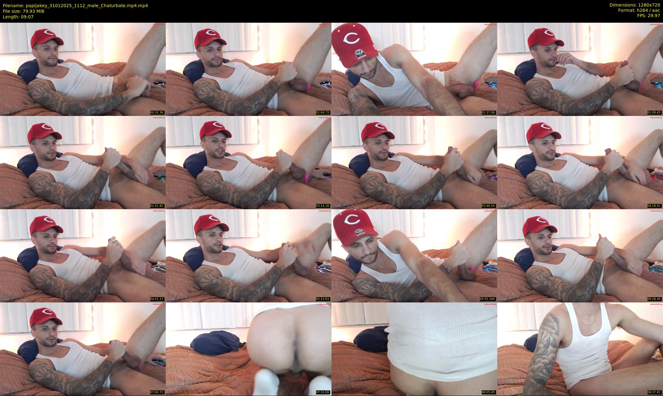 papijakey — 10 minute Chaturbate male cam show recording, 720p, Jan 31, 2025