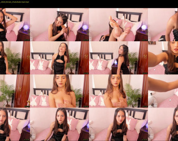 raychell_black — 55 minute Chaturbate female cam show recording, 720p, Jan 31, 2025