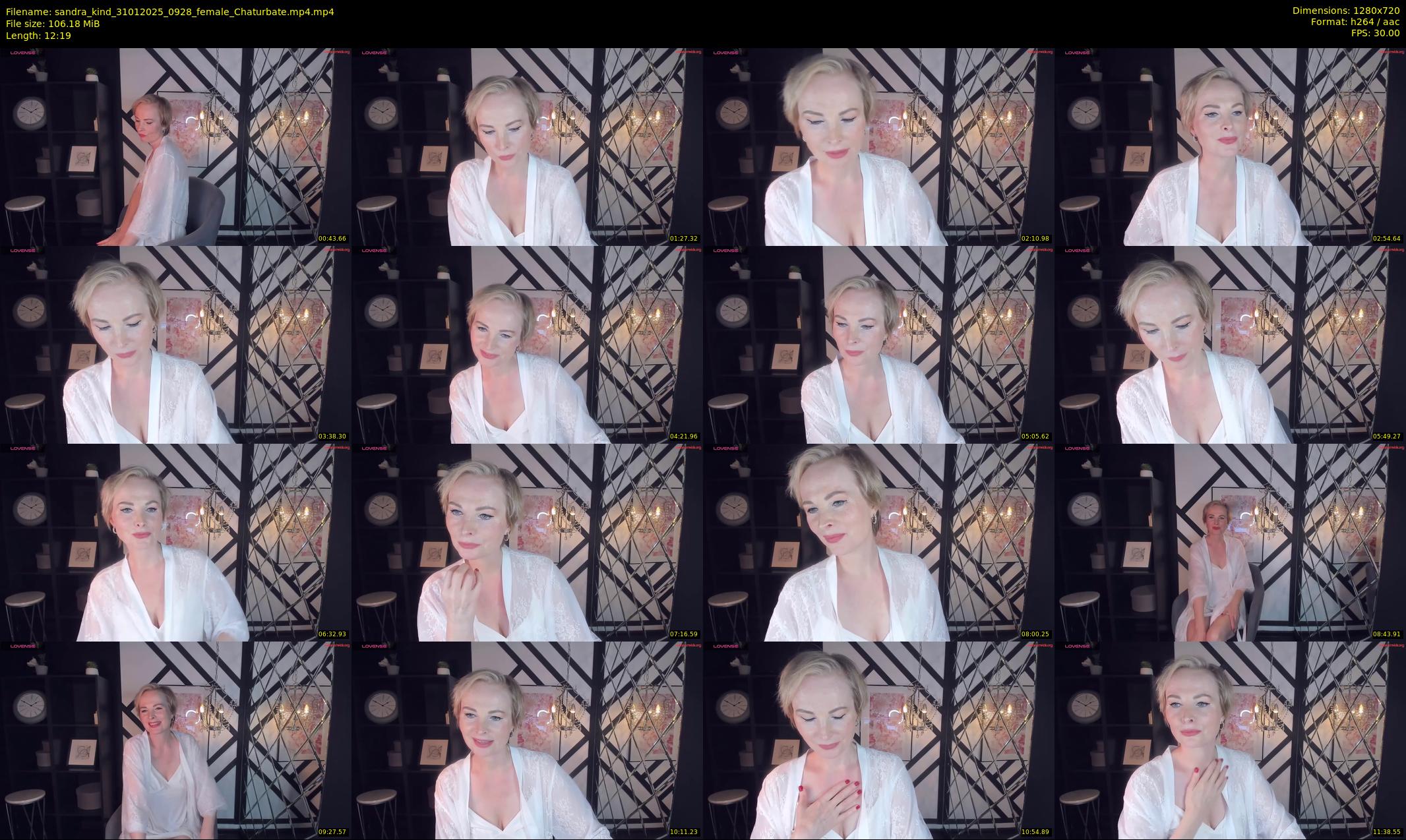 sandra_kind — 13 minute Chaturbate female cam show recording, 720p, Jan 31, 2025