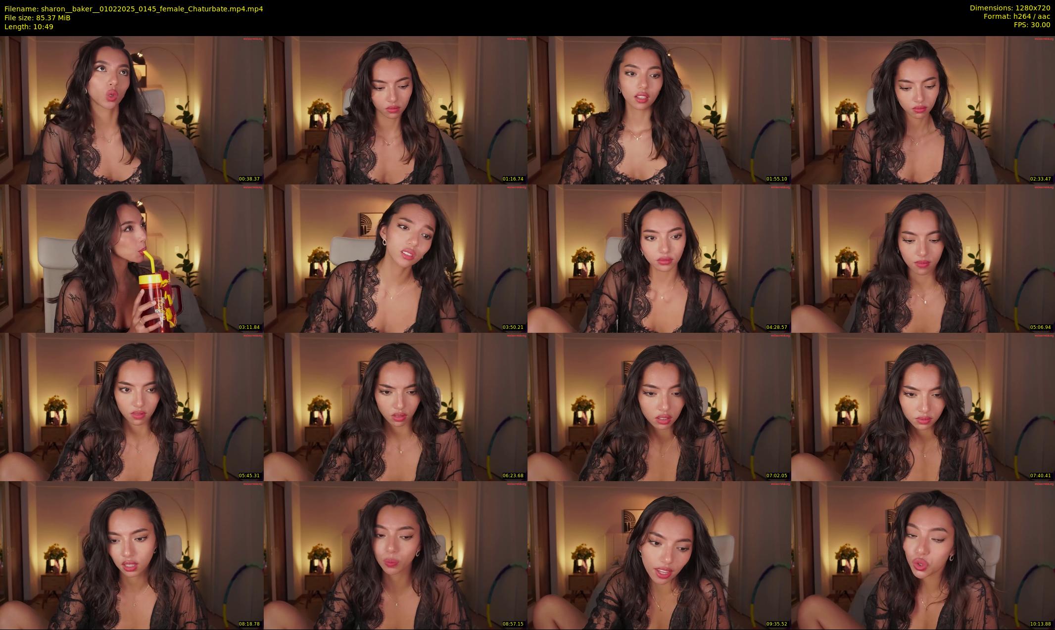sharon__baker_ — 11 minute Chaturbate female cam show recording, 720p, Feb 1, 2025