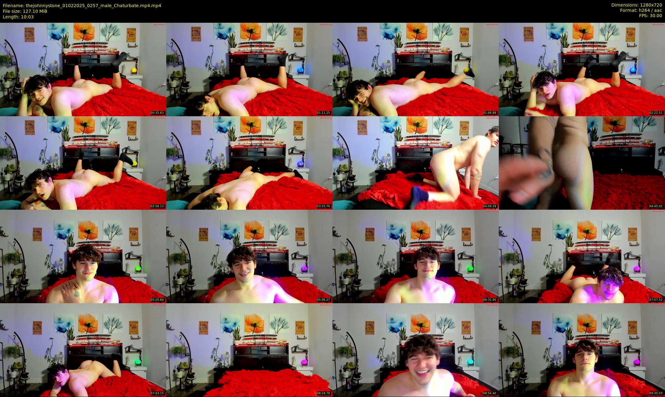 thejohnnystone — 11 minute Chaturbate male cam show recording, 720p, Feb 1, 2025