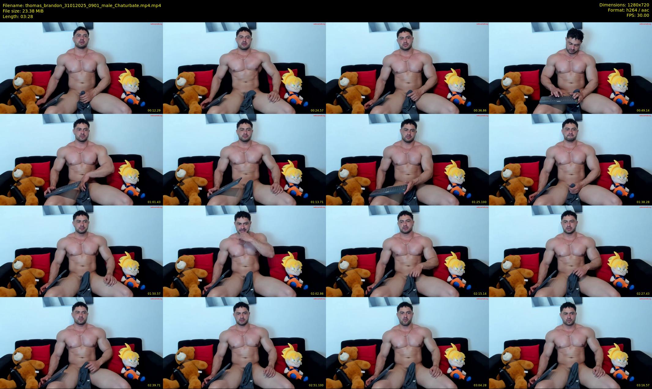 thomas_brandon — 4 minute Chaturbate male cam show recording, 720p, Jan 31, 2025