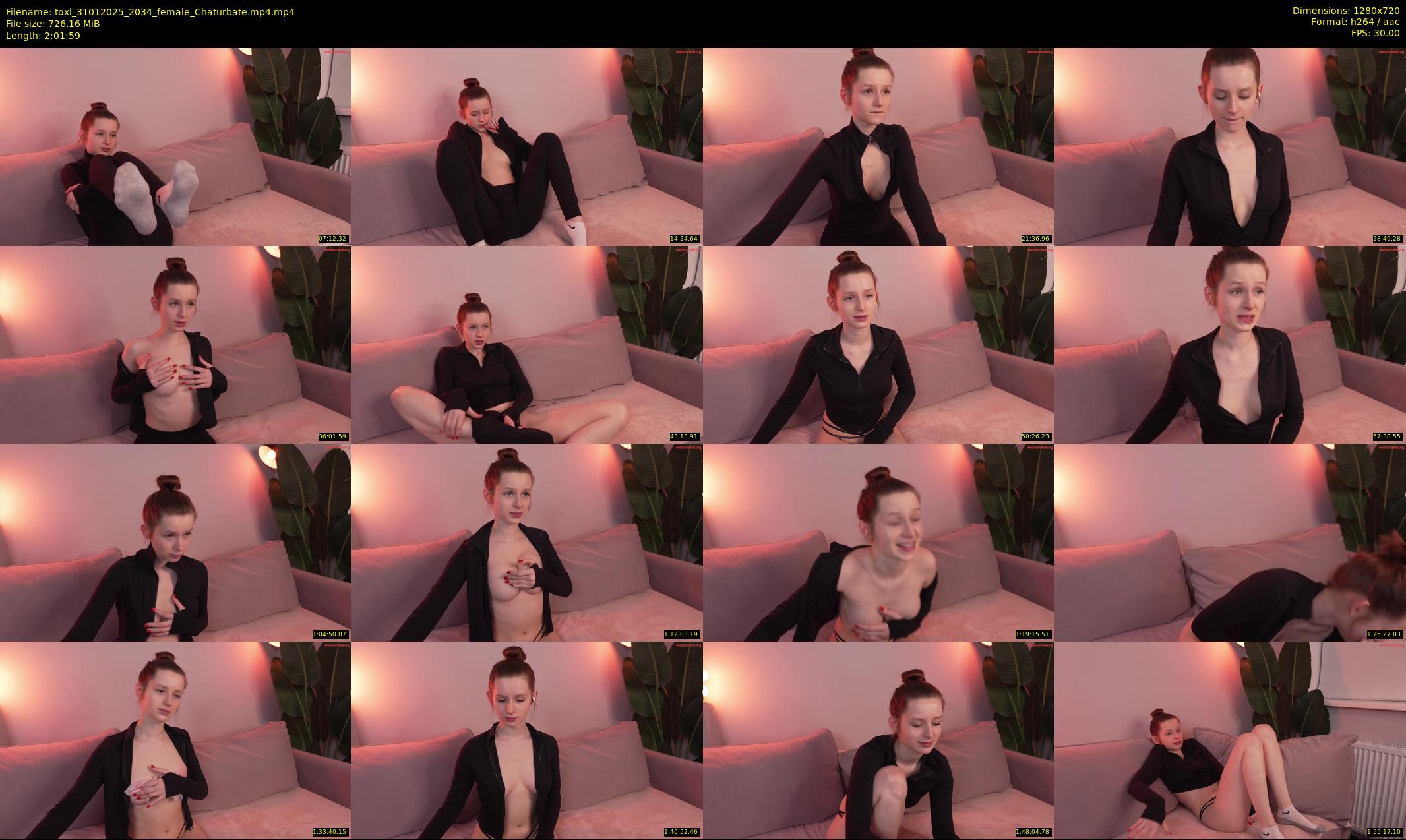 toxl — 122 minute Chaturbate female cam show recording, 720p, Jan 31, 2025
