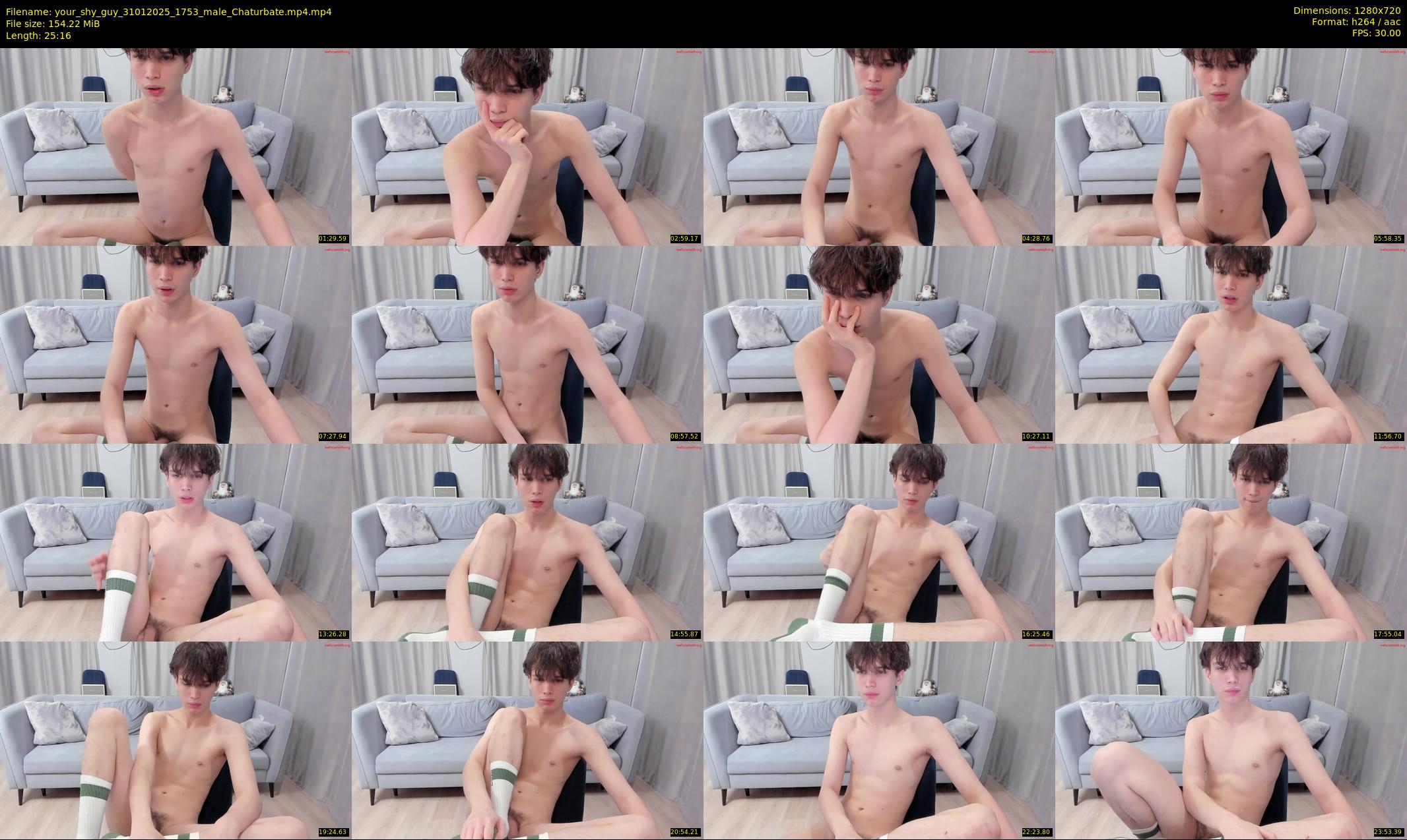your_shy_guy — 26 minute Chaturbate male cam show recording, 720p, Jan 31, 2025