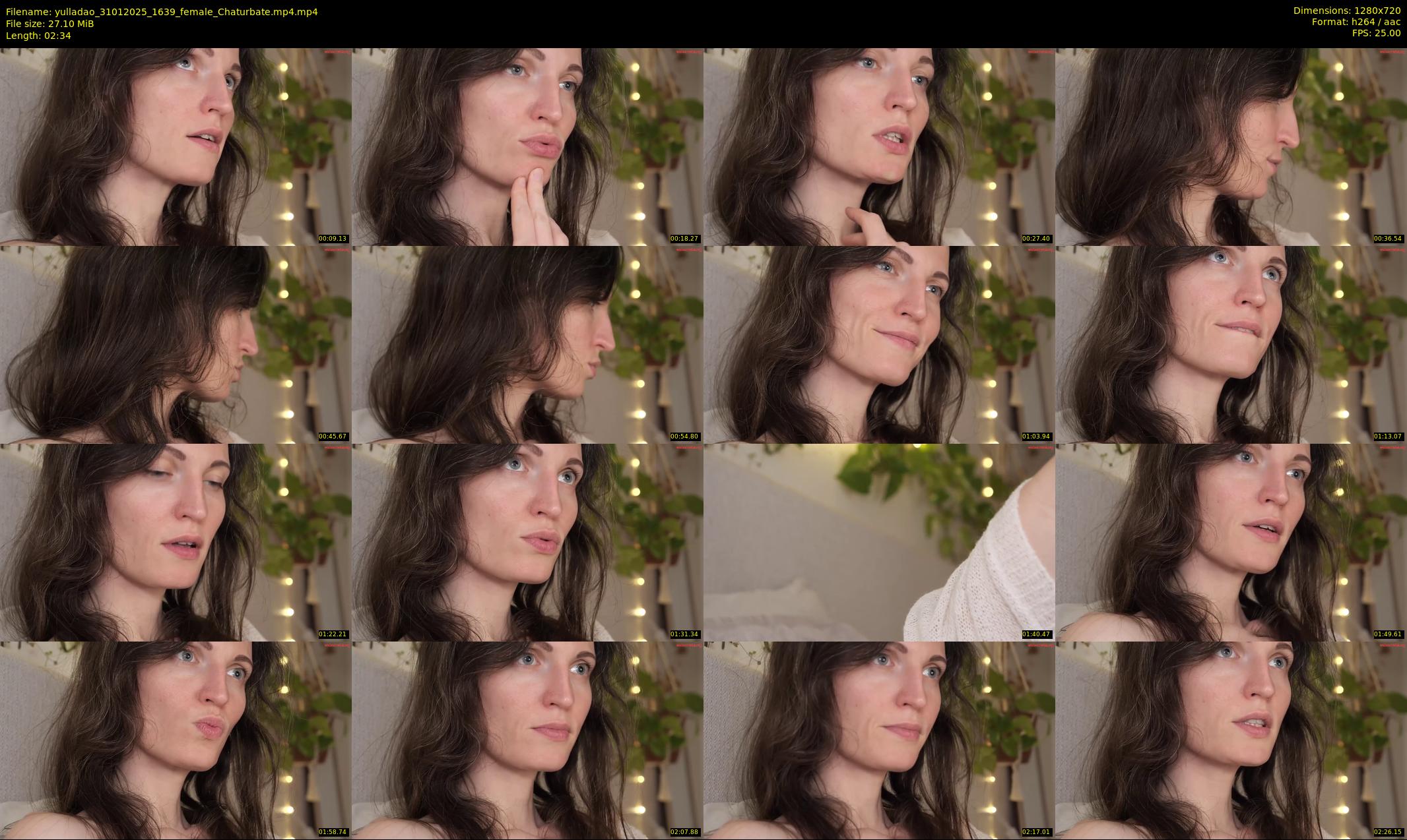 yulladao — 3 minute Chaturbate female cam show recording, 720p, Jan 31, 2025