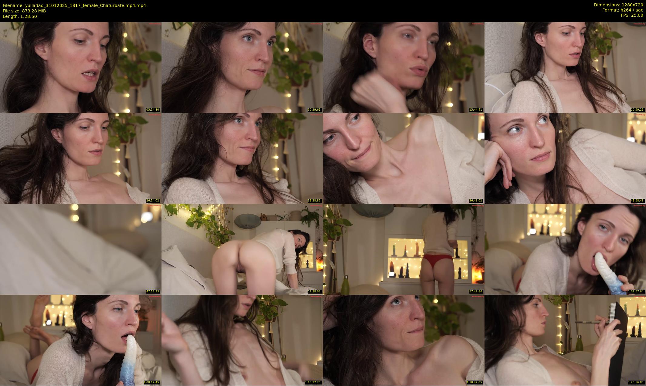 yulladao — 89 minute Chaturbate female cam show recording, 720p, Jan 31, 2025