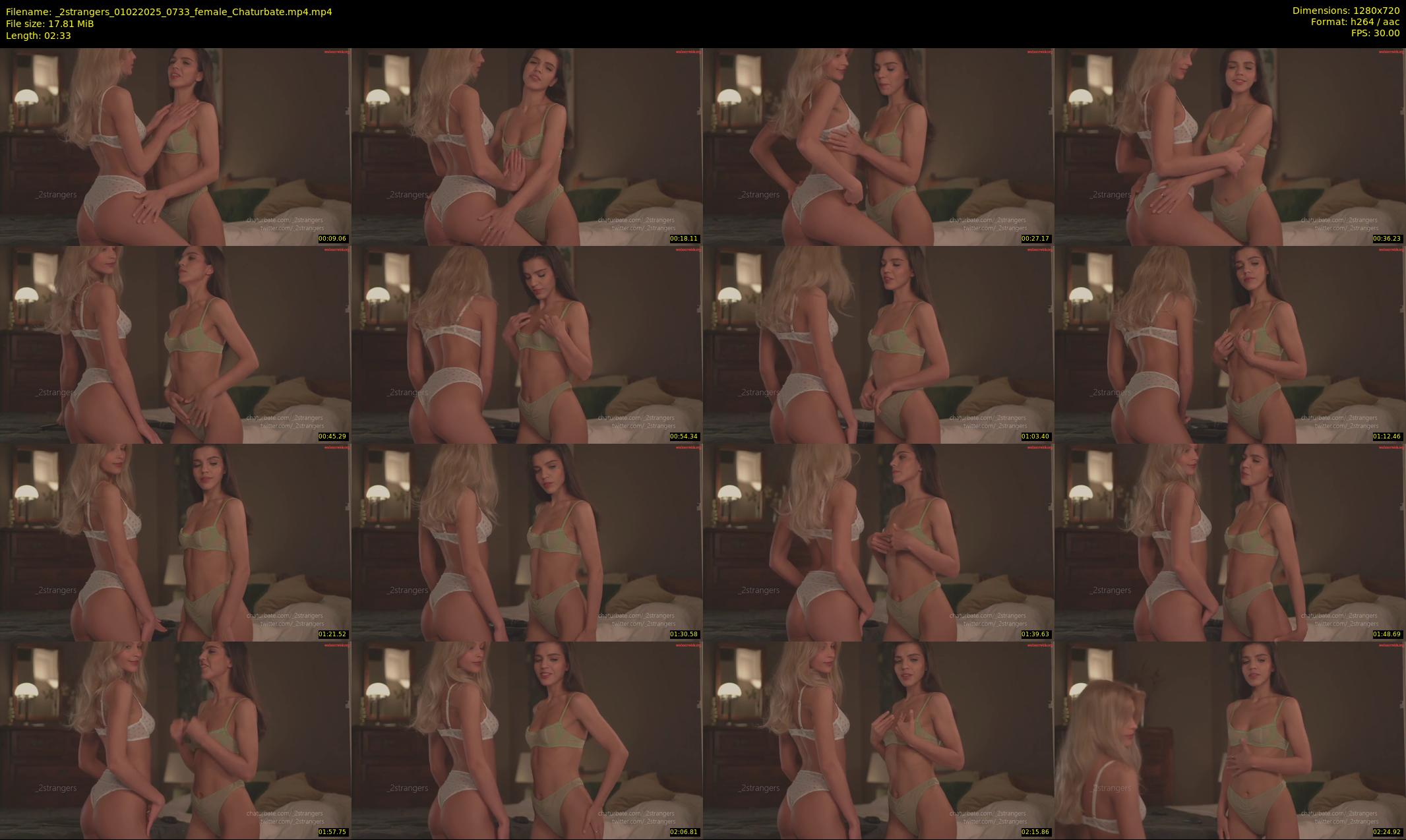 _2strangers — 3 minute Chaturbate couple cam show recording, 720p, Feb 1, 2025