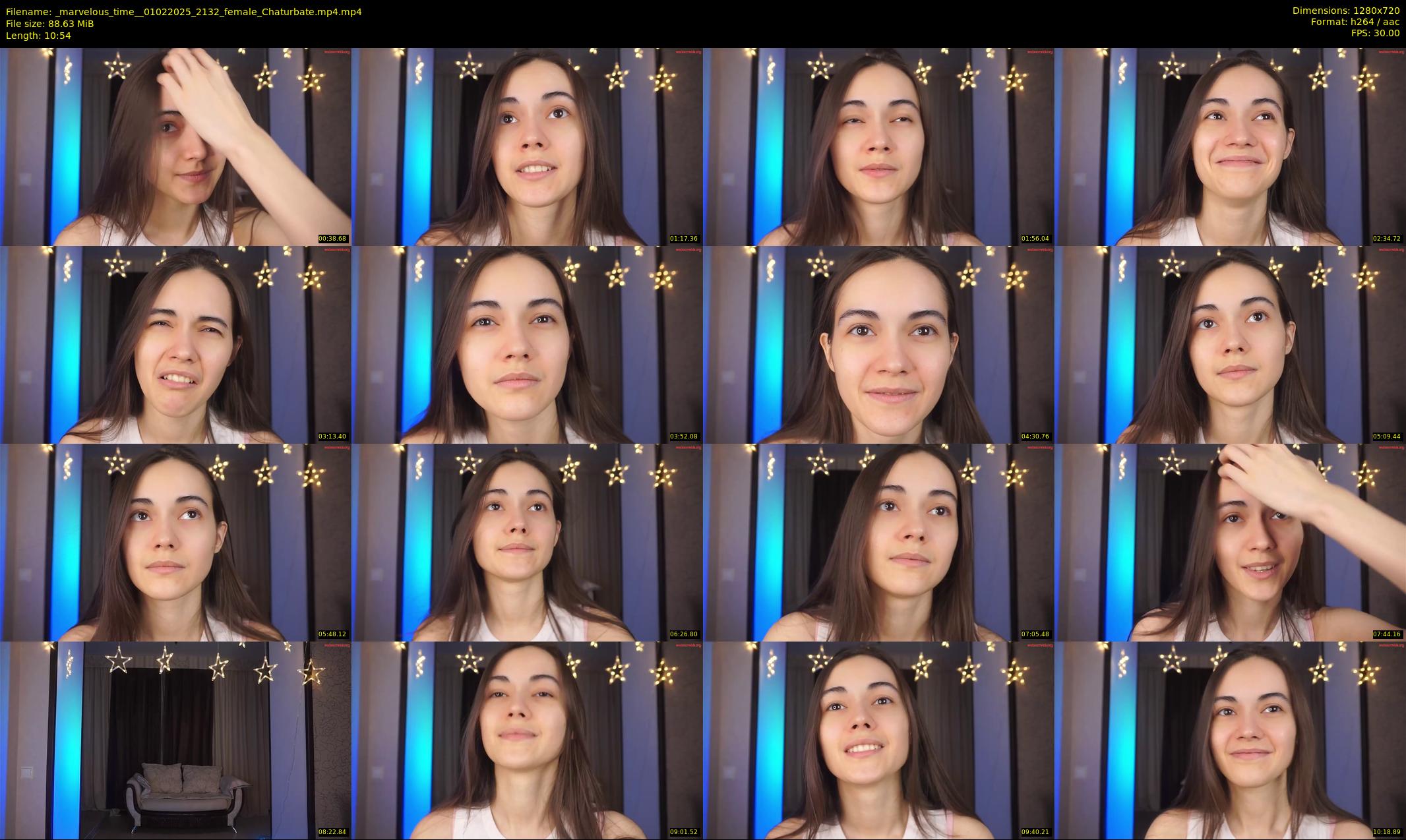 _marvelous_time_ — 11 minute Chaturbate female cam show recording, 720p, Feb 1, 2025