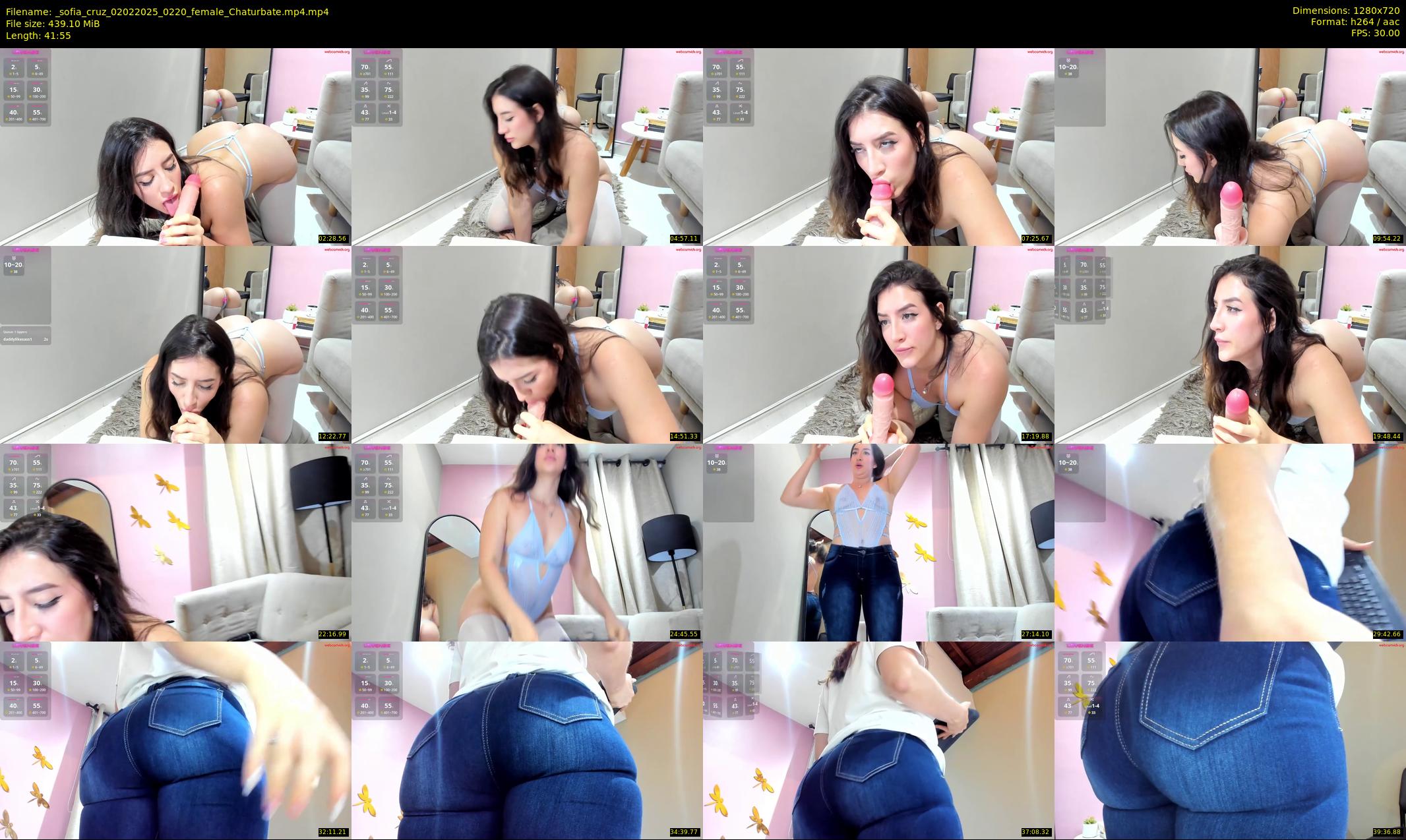 _sofia_cruz — 42 minute Chaturbate female cam show recording, 720p, Feb 2, 2025