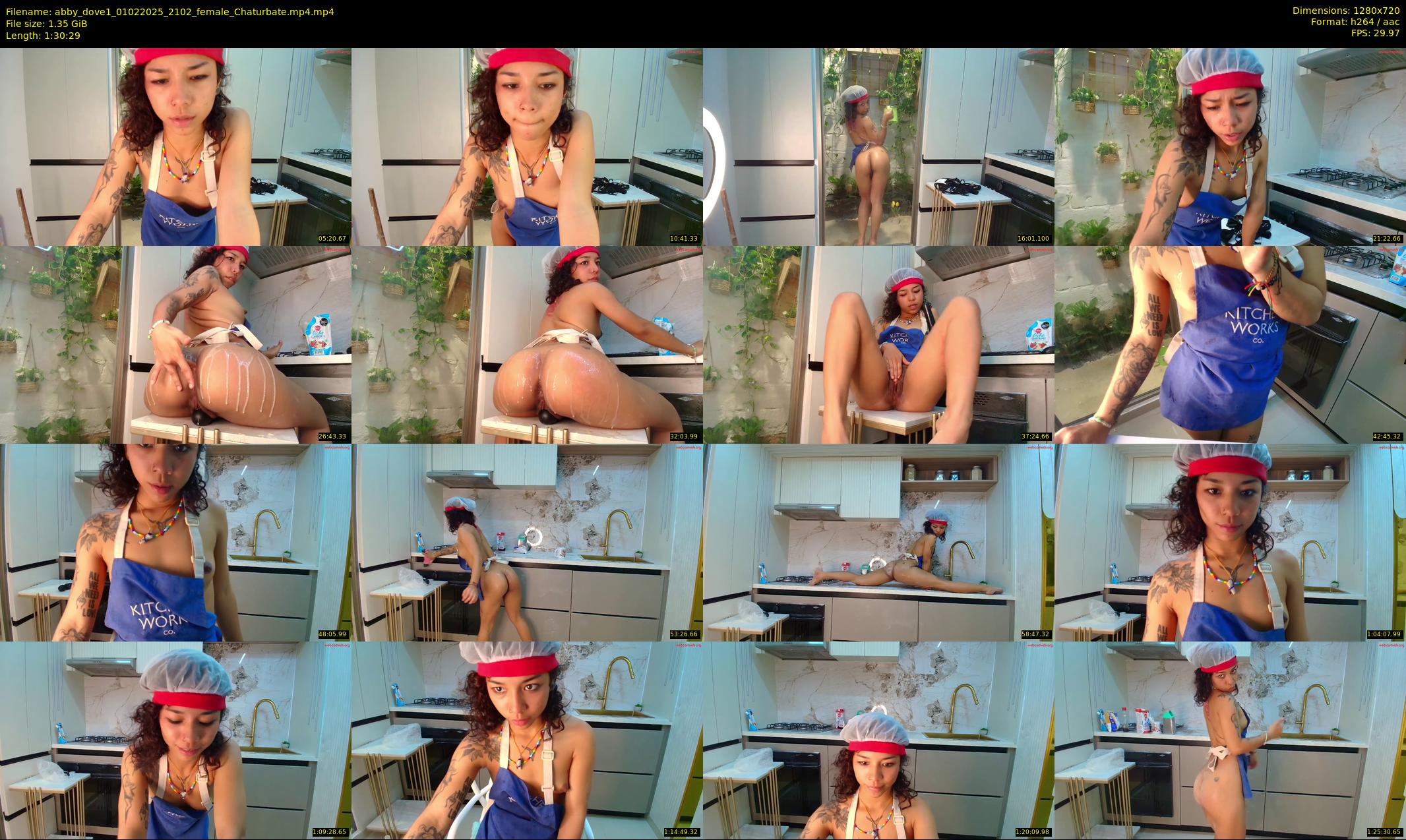 abby_dove1 — 91 minute Chaturbate female cam show recording, 720p, Feb 1, 2025