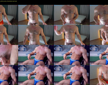 adam_muscle_ — 122 minute Chaturbate male cam show recording, 720p, Feb 2, 2025