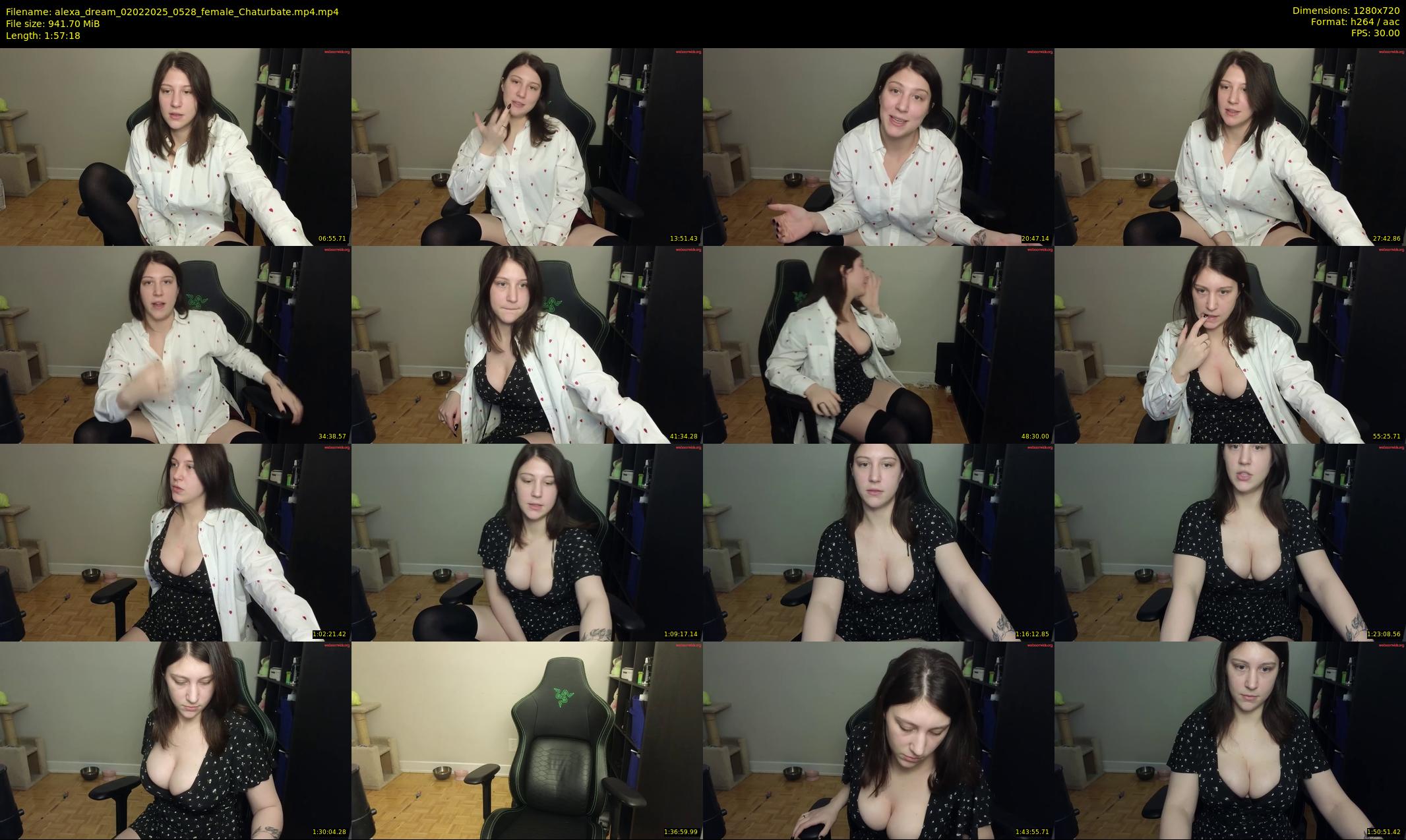 alexa_dream — 118 minute Chaturbate female cam show recording, 720p, Feb 2, 2025