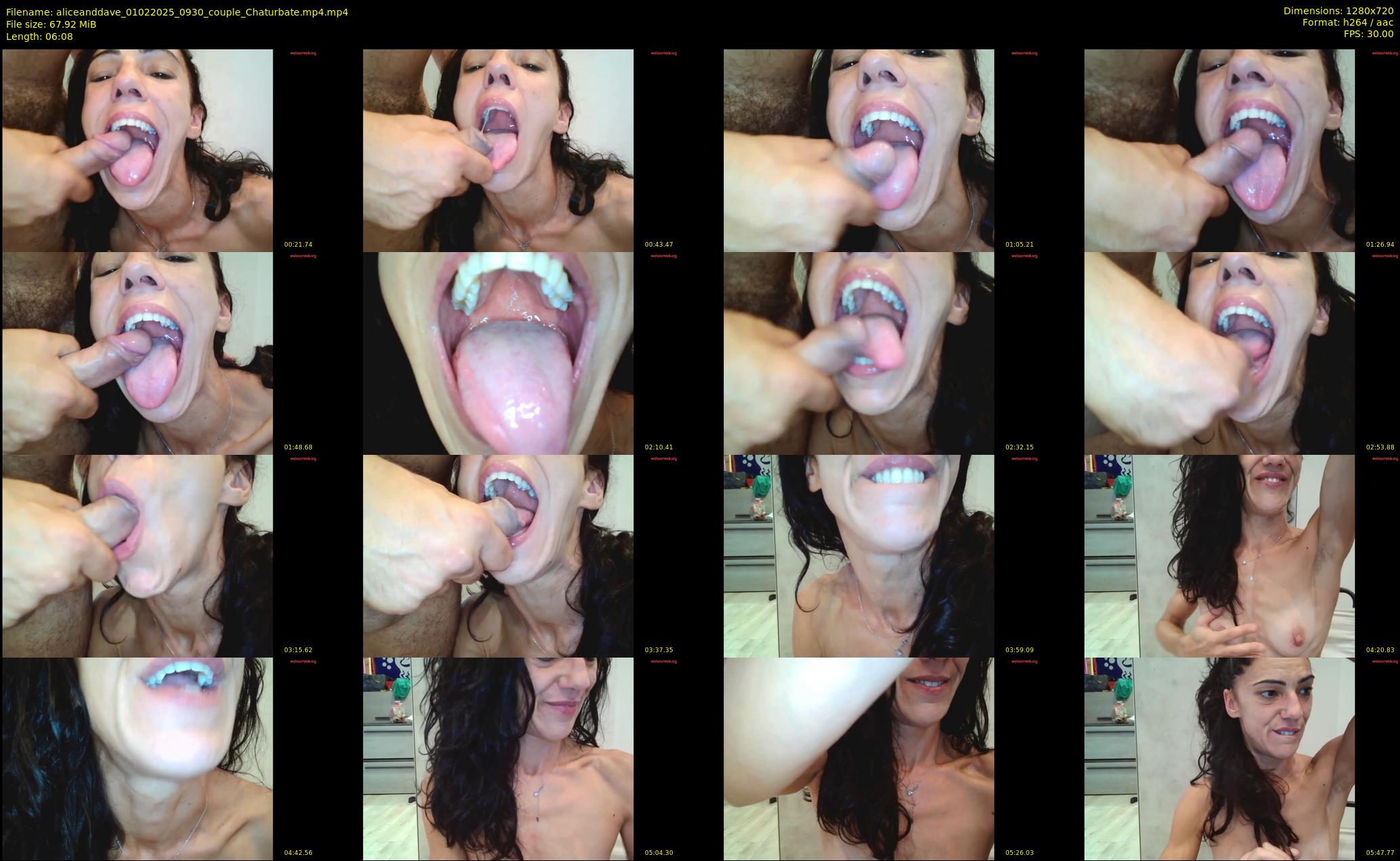 aliceanddave — 7 minute Chaturbate couple cam show recording, 720p, Feb 1, 2025