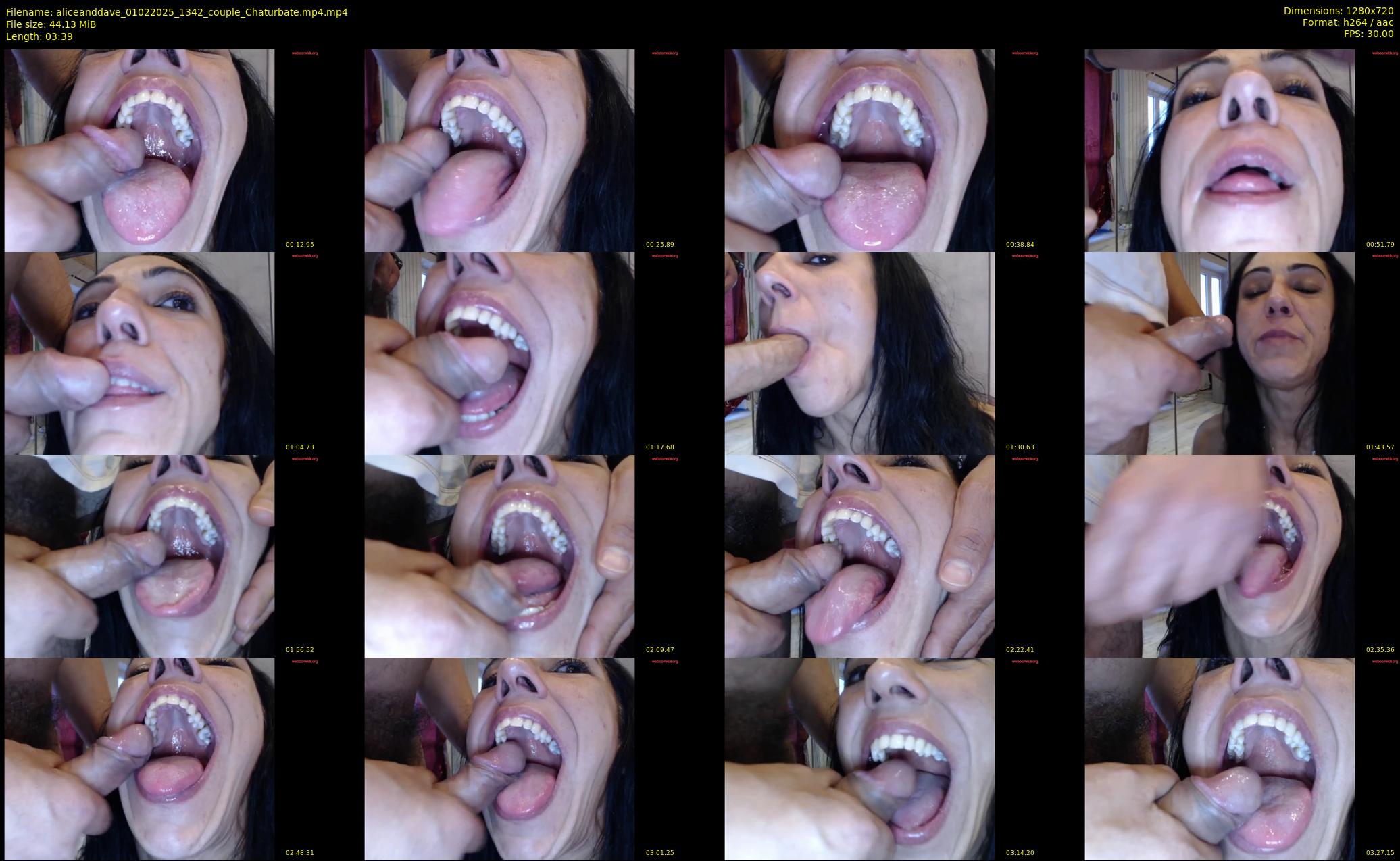 aliceanddave — 4 minute Chaturbate couple cam show recording, 720p, Feb 1, 2025