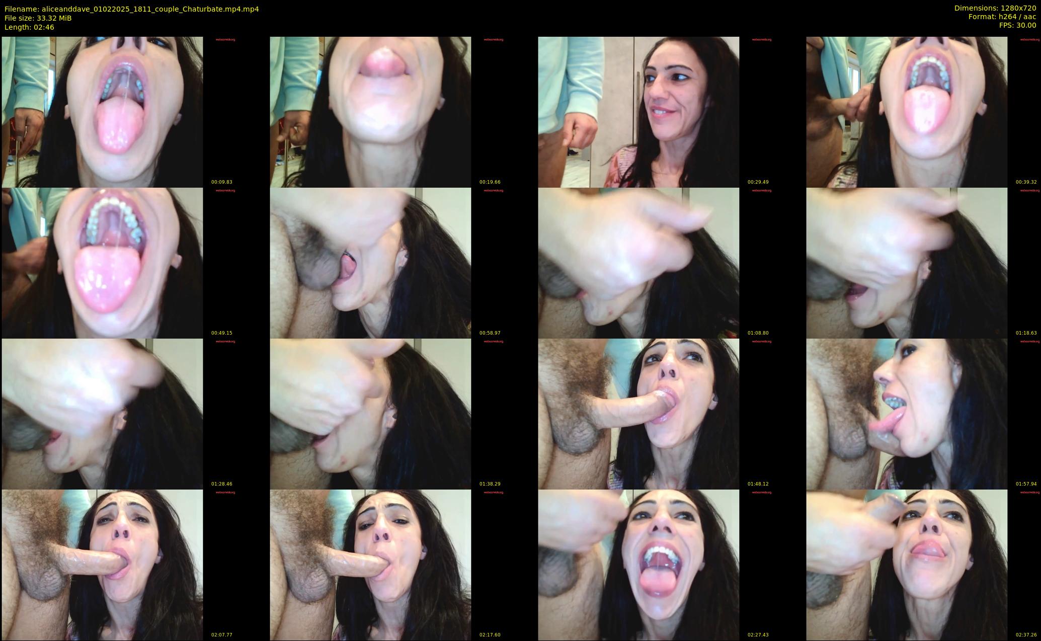 aliceanddave — 3 minute Chaturbate couple cam show recording, 720p, Feb 1, 2025
