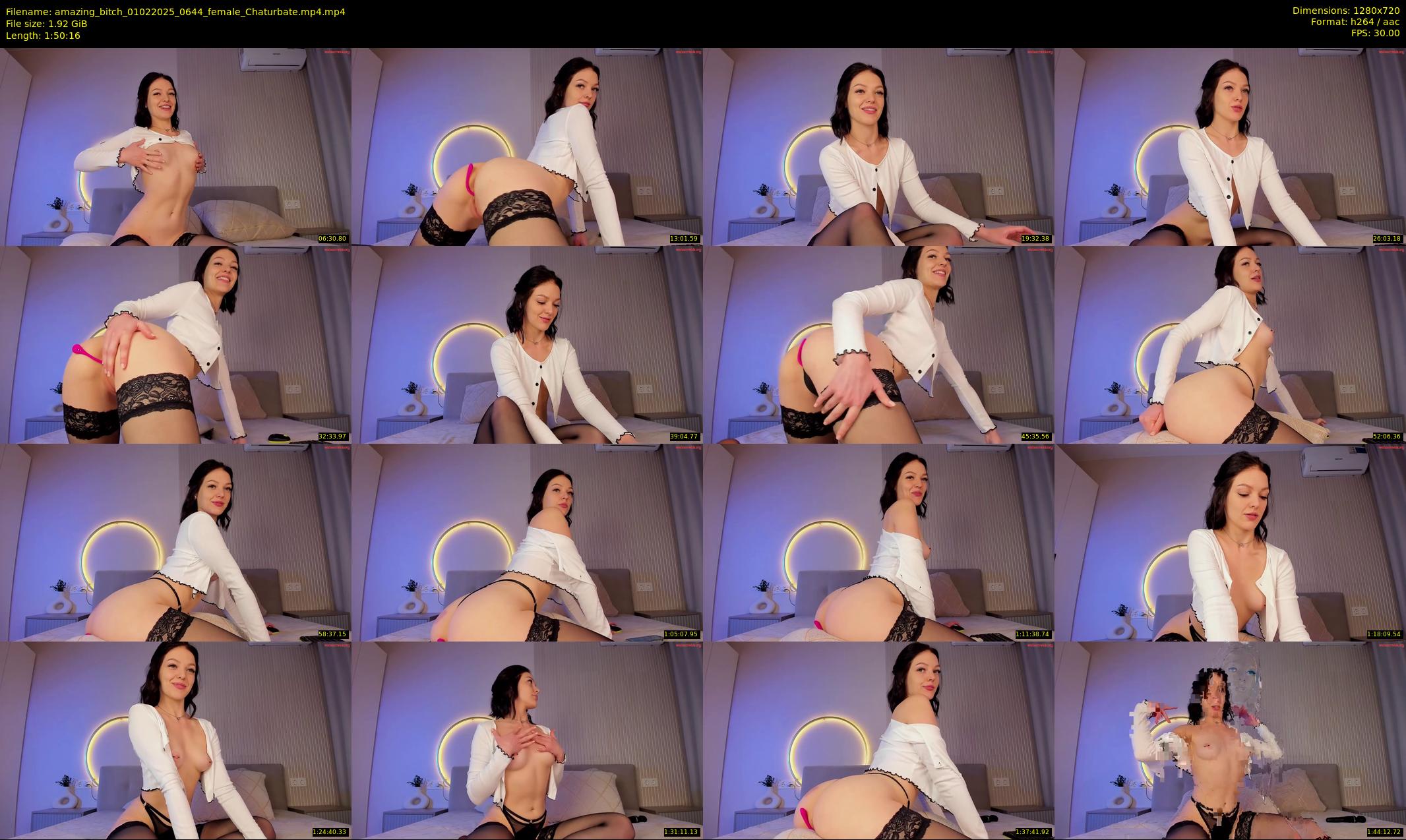 amazing_bitch — 111 minute Chaturbate female cam show recording, 720p, Feb 1, 2025