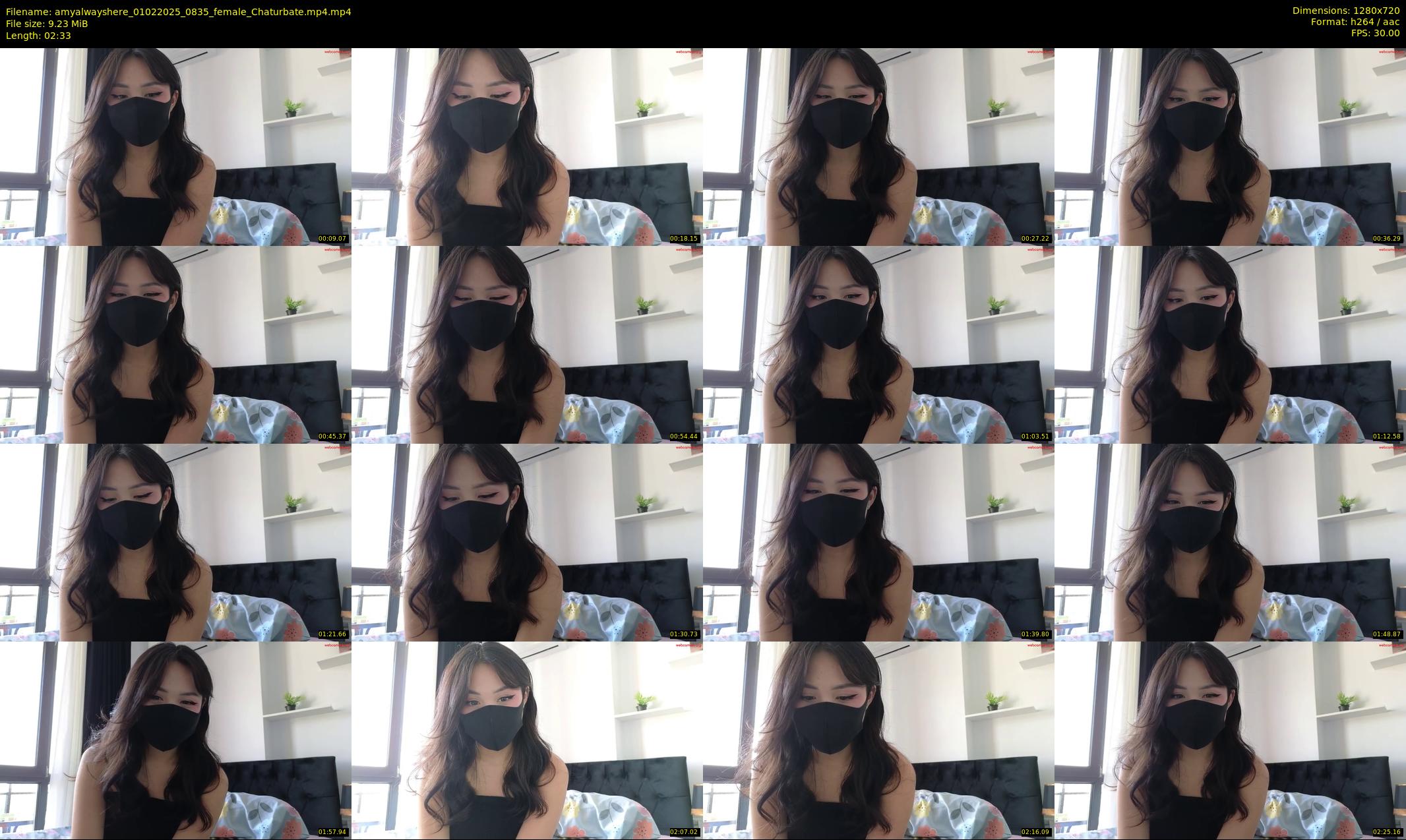 amyalwayshere — 3 minute Chaturbate female cam show recording, 720p, Feb 1, 2025