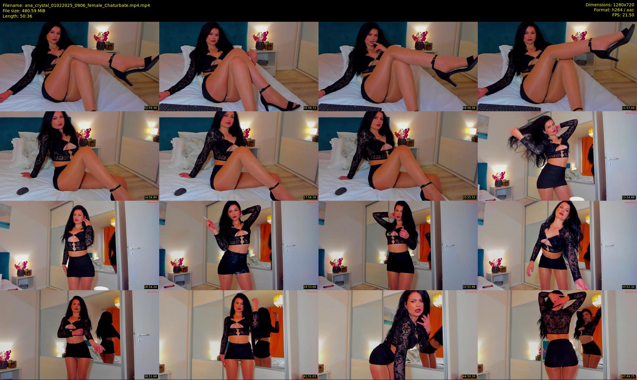 ana_crystal — 51 minute Chaturbate female cam show recording, 720p, Feb 1, 2025