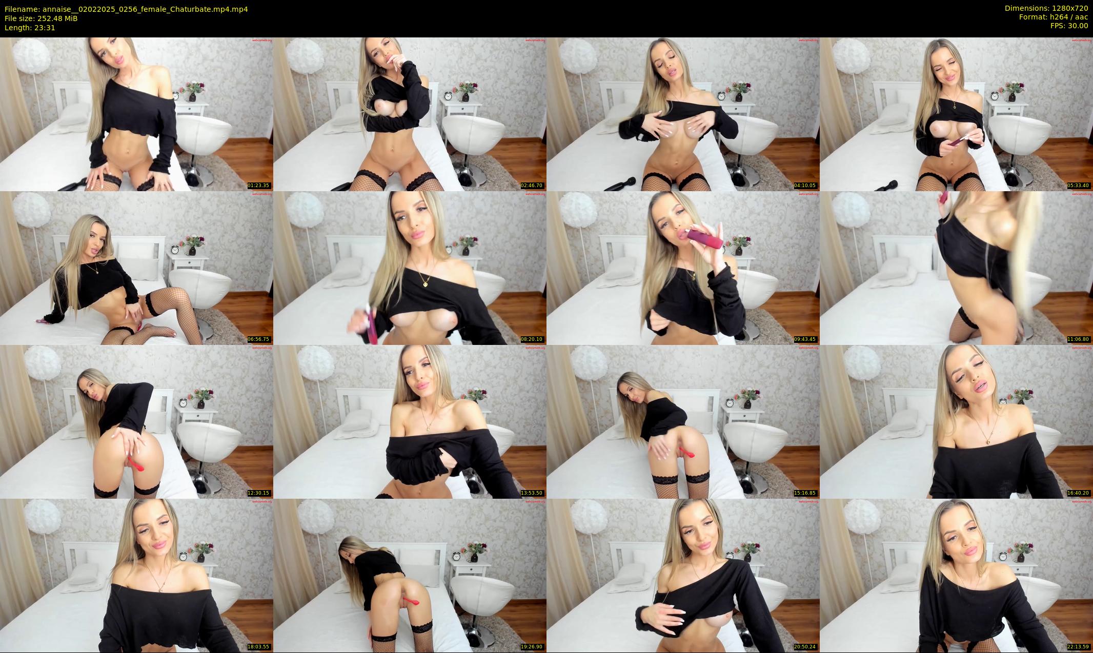 annaise_ — 24 minute Chaturbate female cam show recording, 720p, Feb 2, 2025